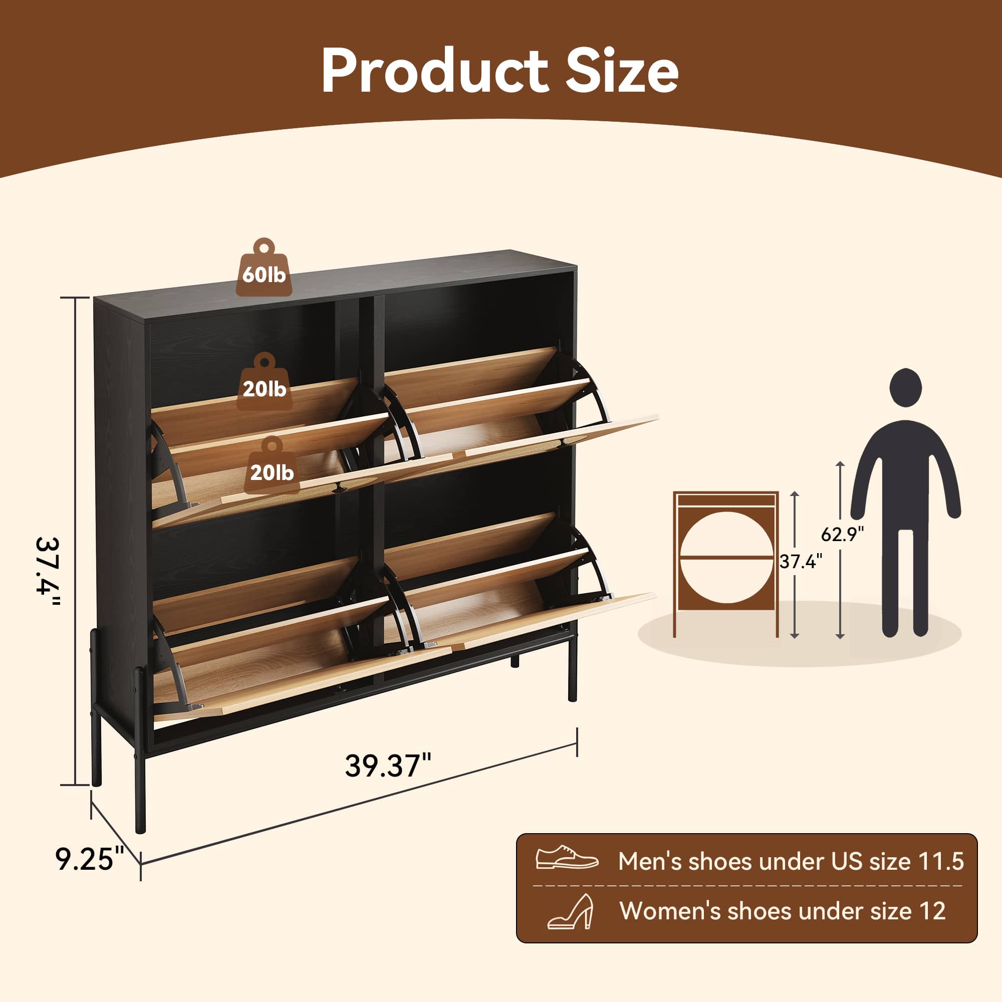 Ama Pear S-SC-8 Shoe-Racks - View #4