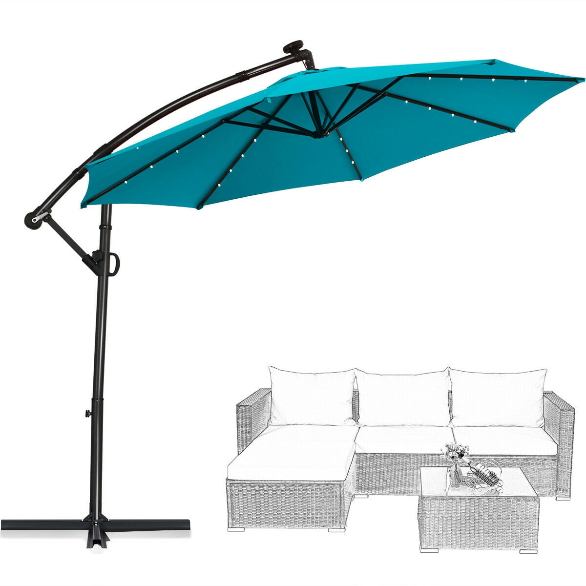 Clihome CWCH-OP70AD282LS Umbrellas-2 - View #8