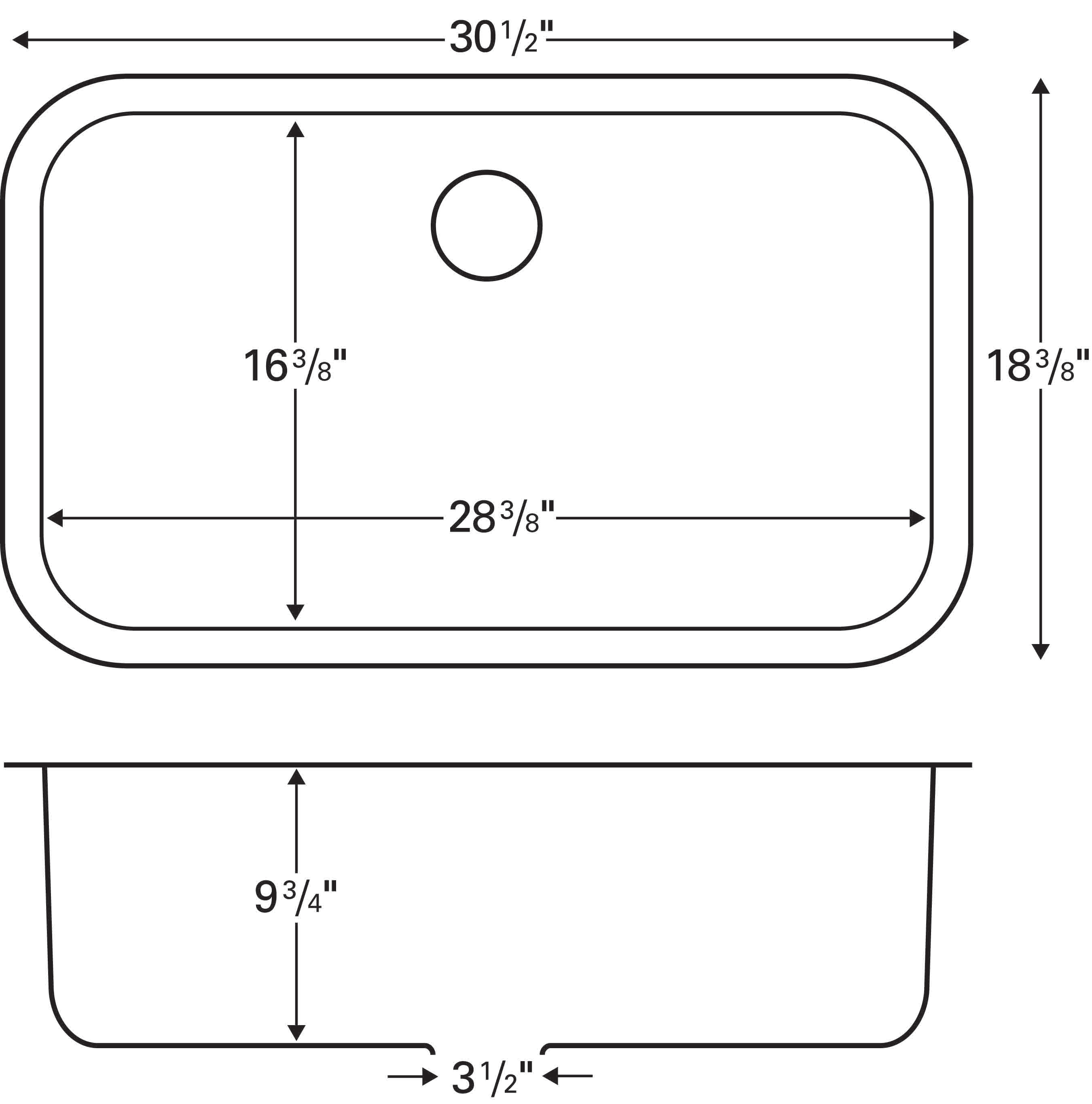 Karran U-3018 Kitchen-Sinks - View #3