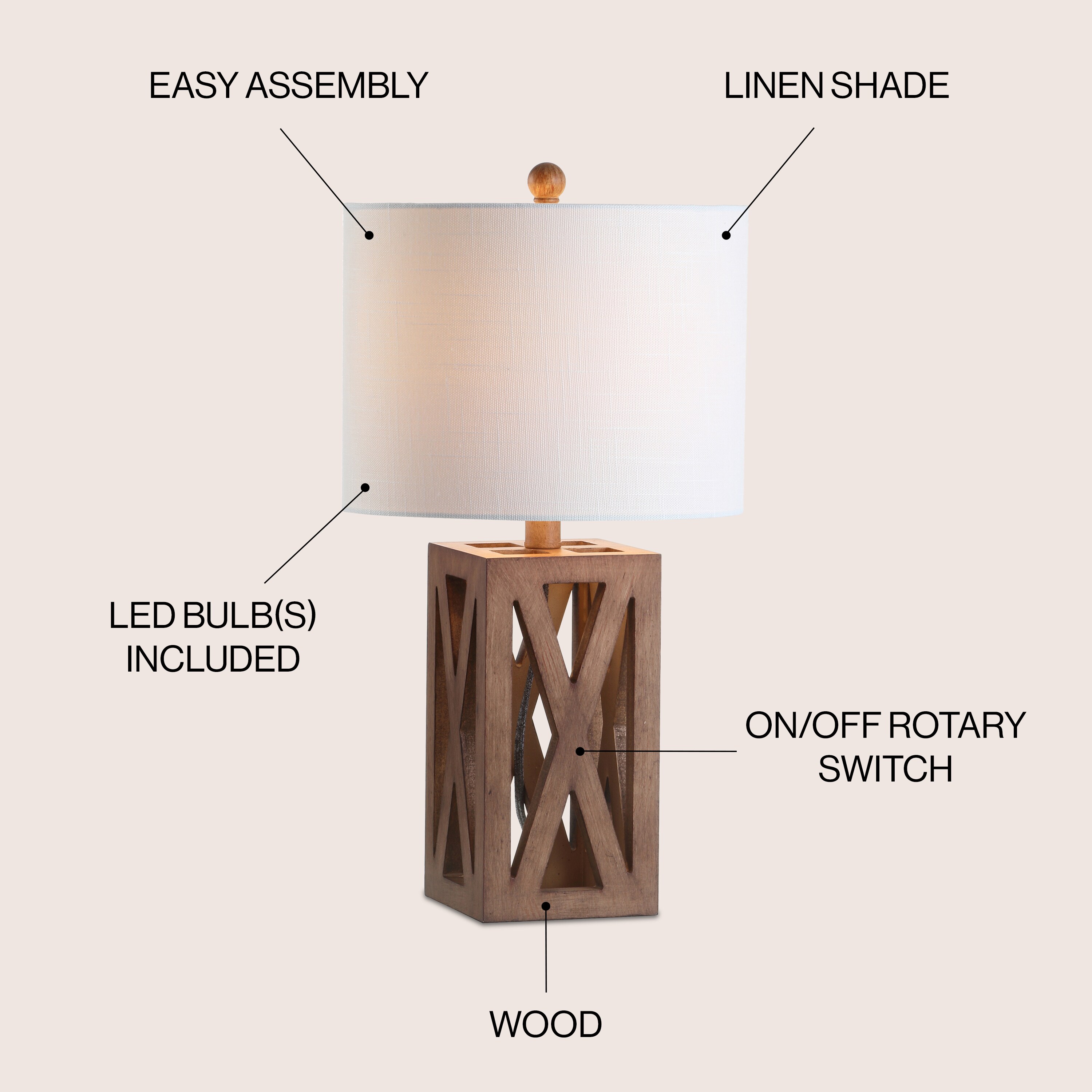JONATHAN  Y JYL1062A Table-Lamps - View #3
