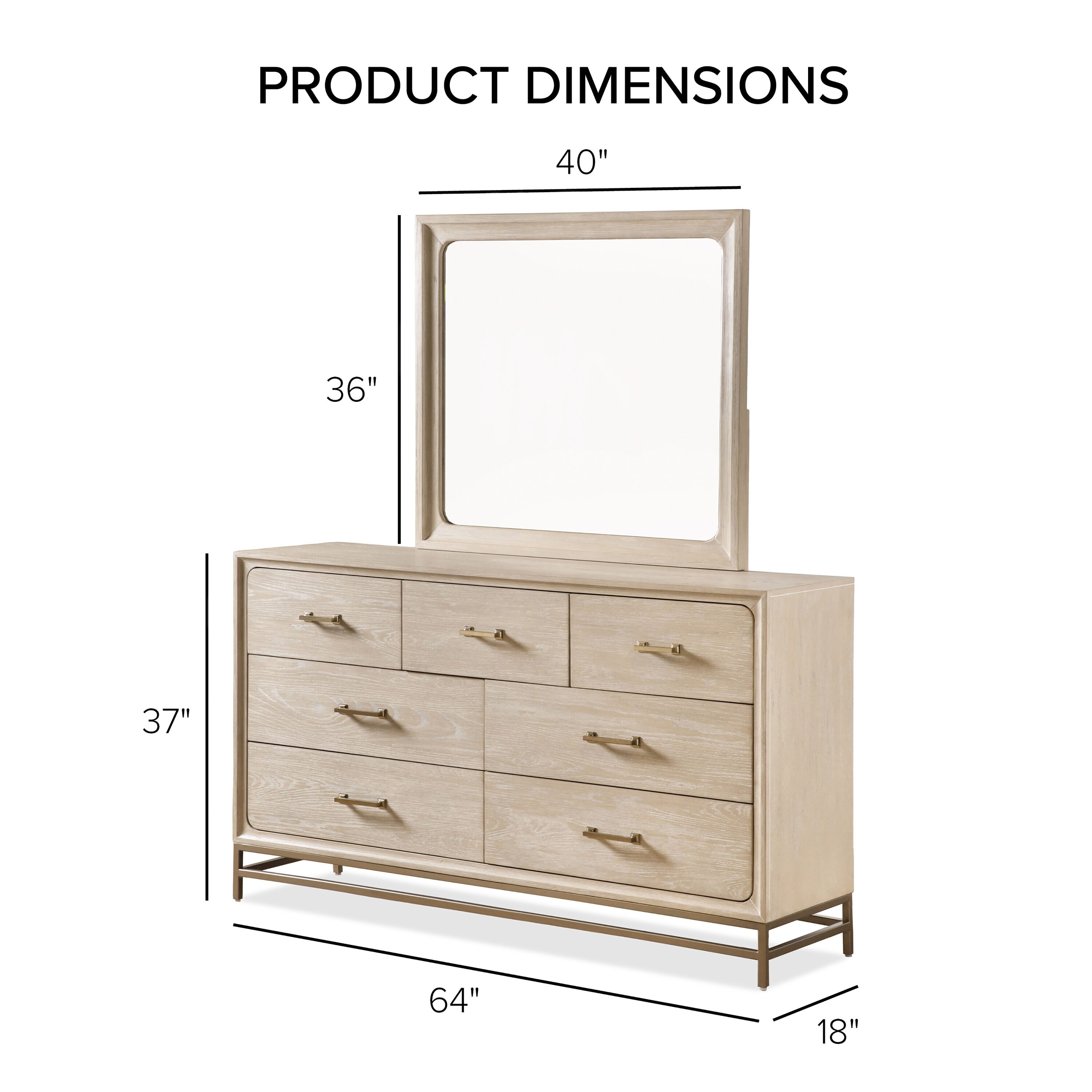 Furniture of America IDF-7369AK-DM dressers - View #3