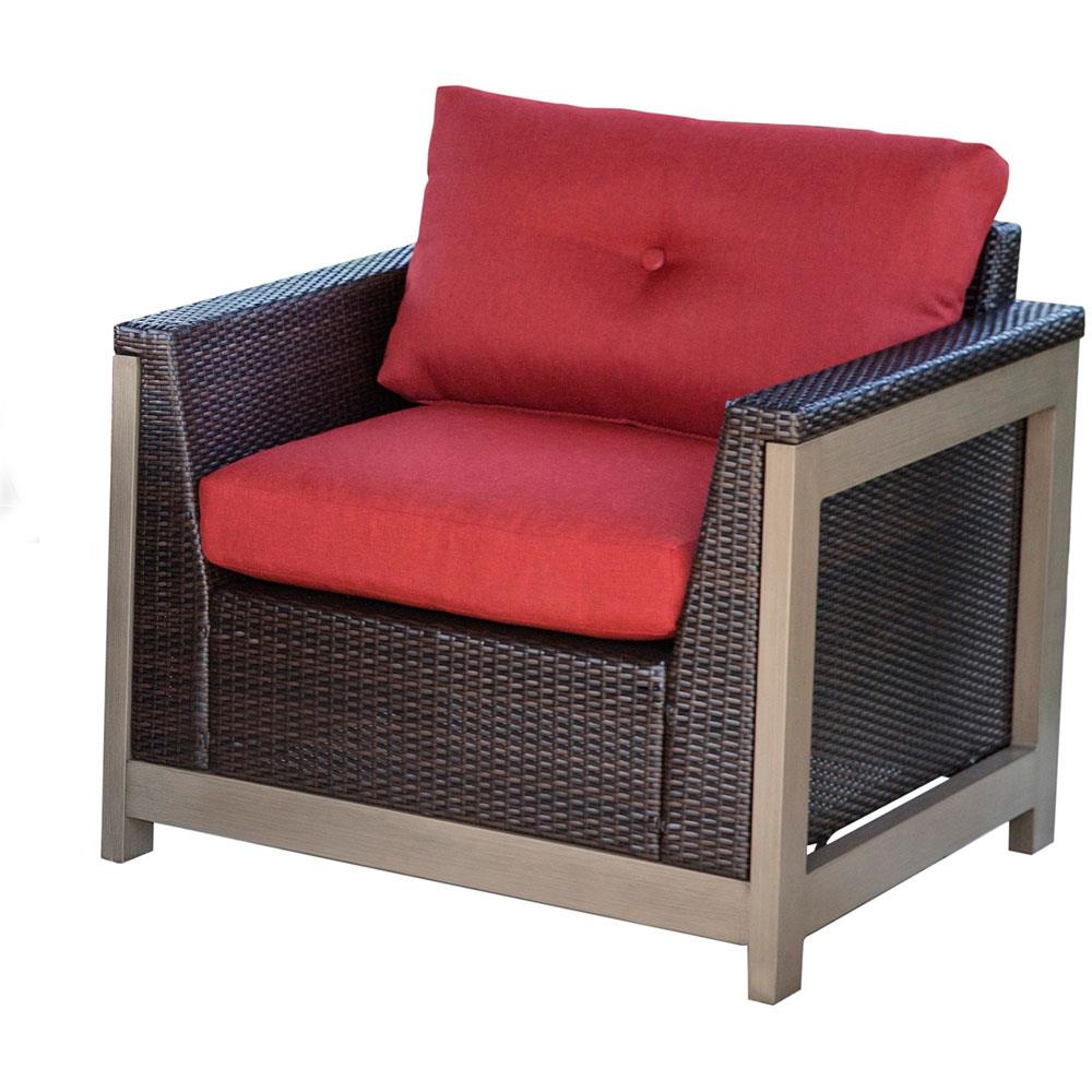 Hanover MNT5PCFPST-RED Patio-Conversation-Sets - View #2