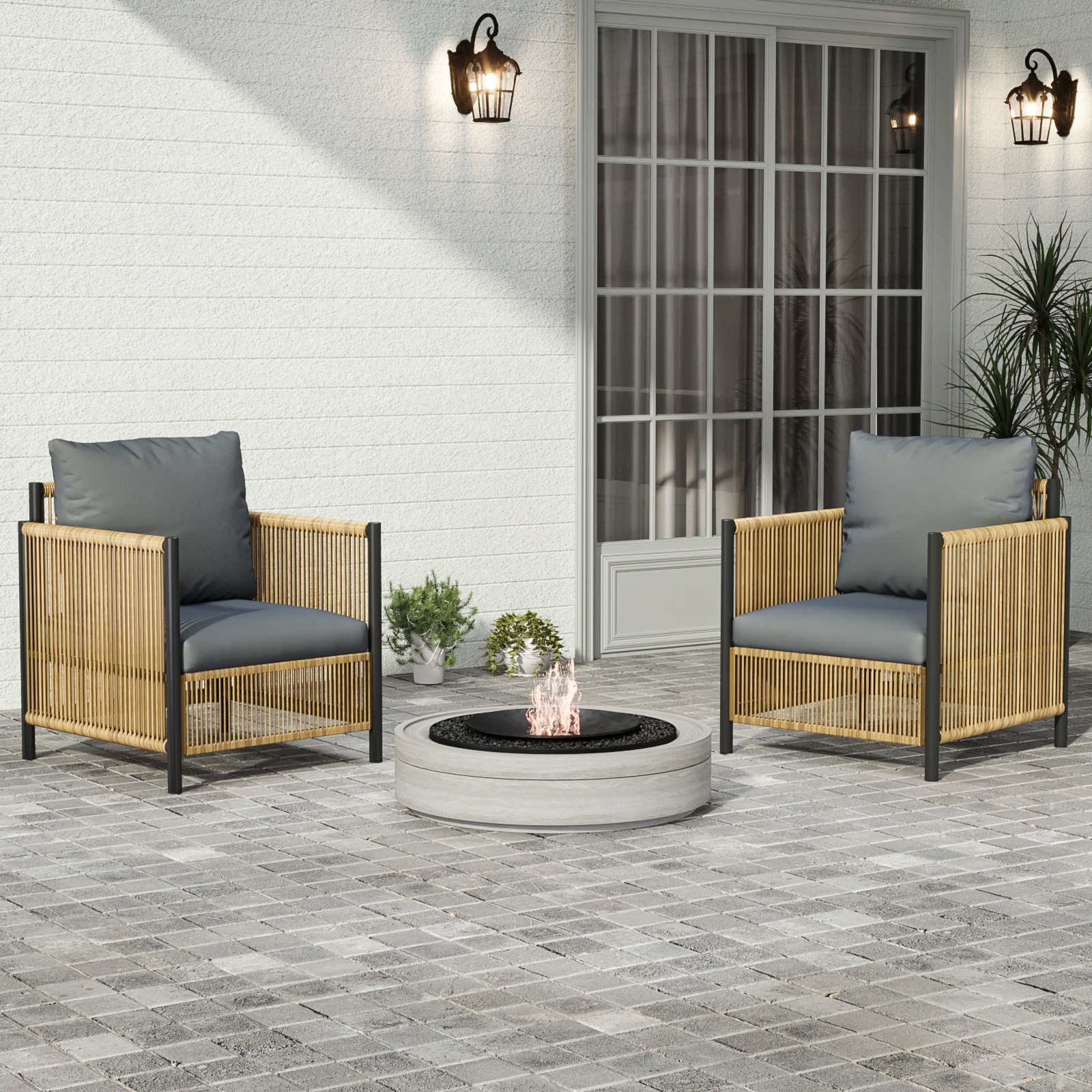 Nestfair HP40945G Patio-Conversation-Sets - View #2