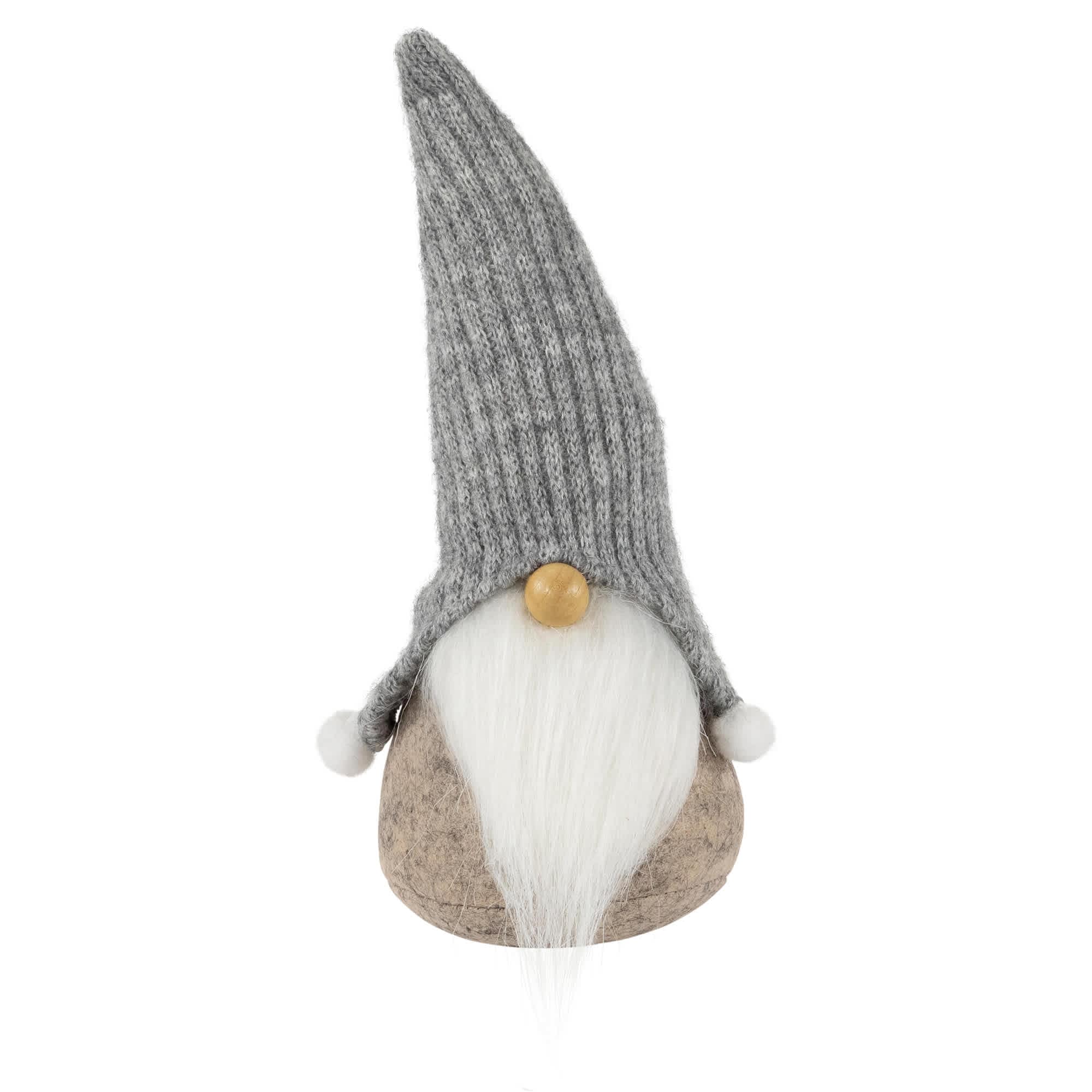 Northlight Gnome with Knitted Pom Pom Hat Christmas Figure - 9 inch ...