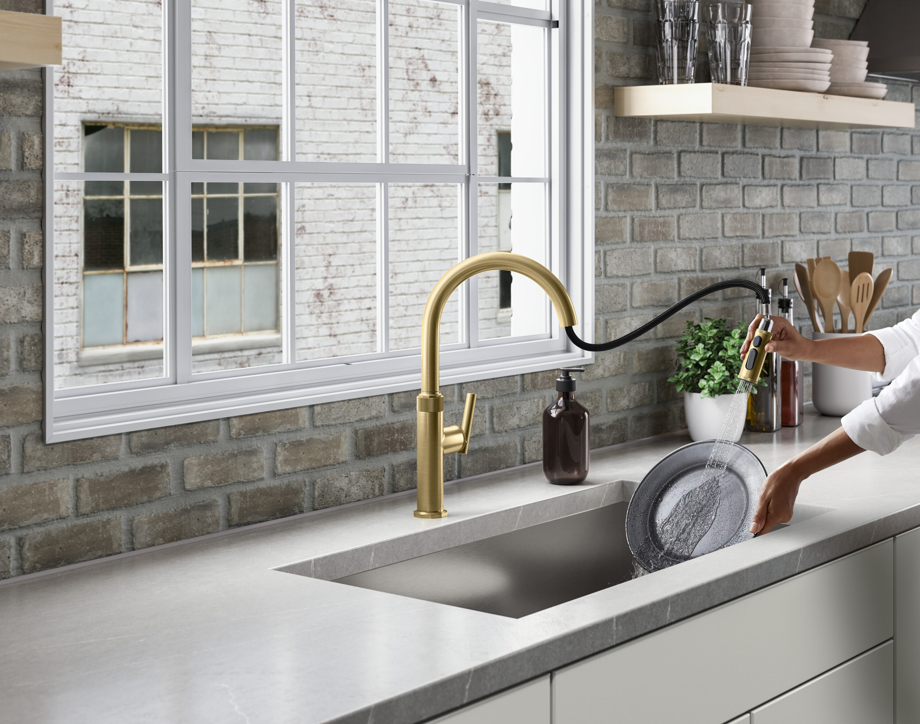 KOHLER R31627-2MB Kitchen-Faucets - View #3