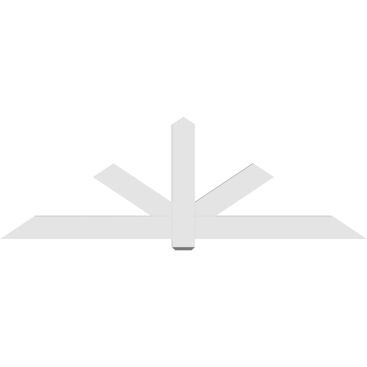 Ekena Millwork GBP096X32X0206KEN00 Exterior-Brackets-Braces - View #4