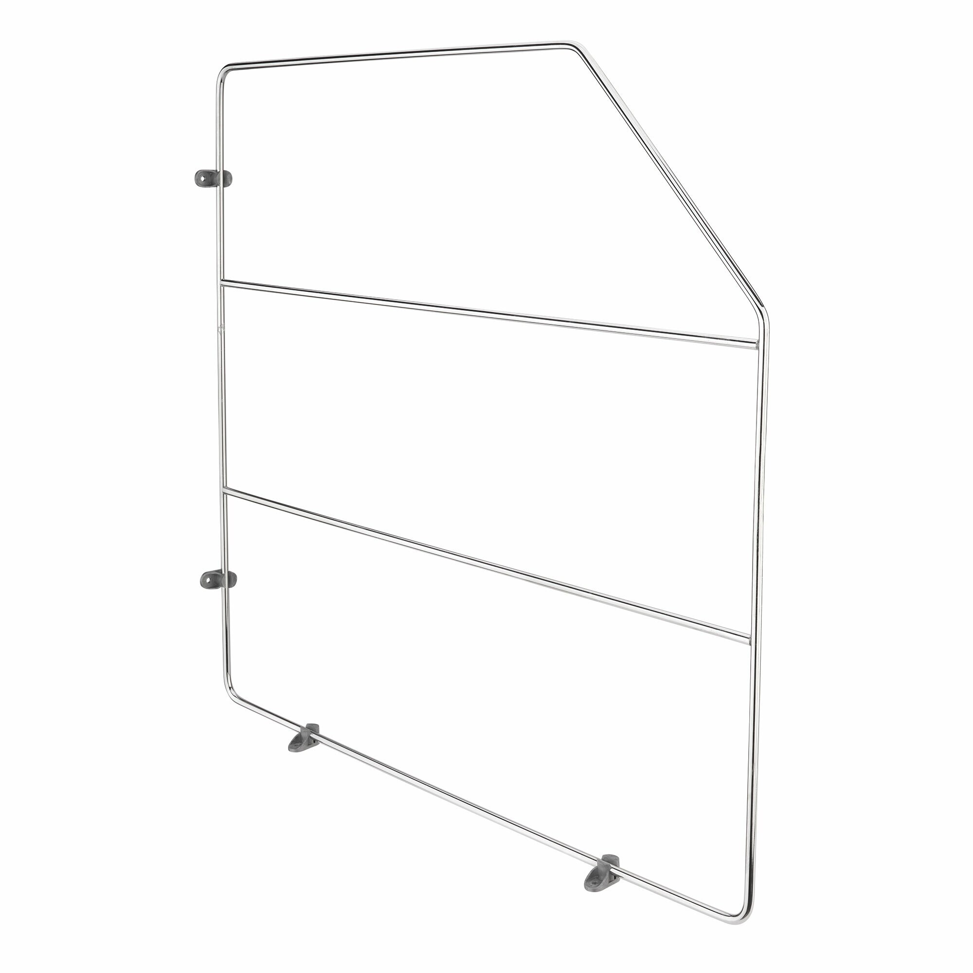 Rev-A-Shelf 156927 0.75-Inches W x 18-Inches H x 19.66-Inches D Cabinet-mount Chrome Metal Bakeware organizer