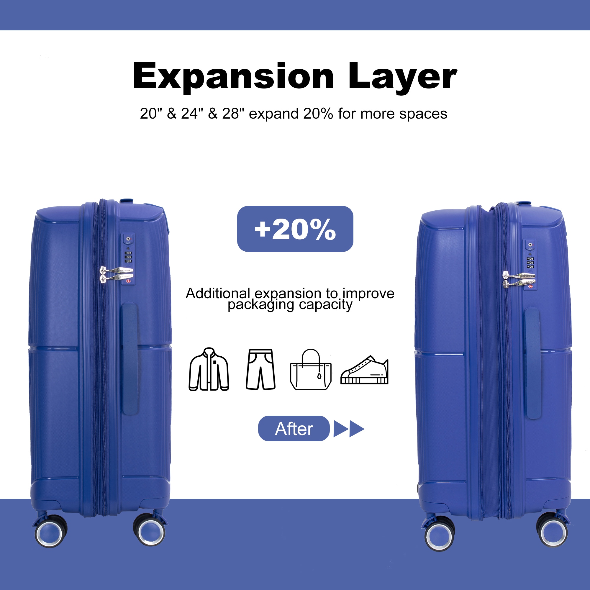SINOFURN SYD9400021NY Luggage-And-Luggage-Sets - View #14