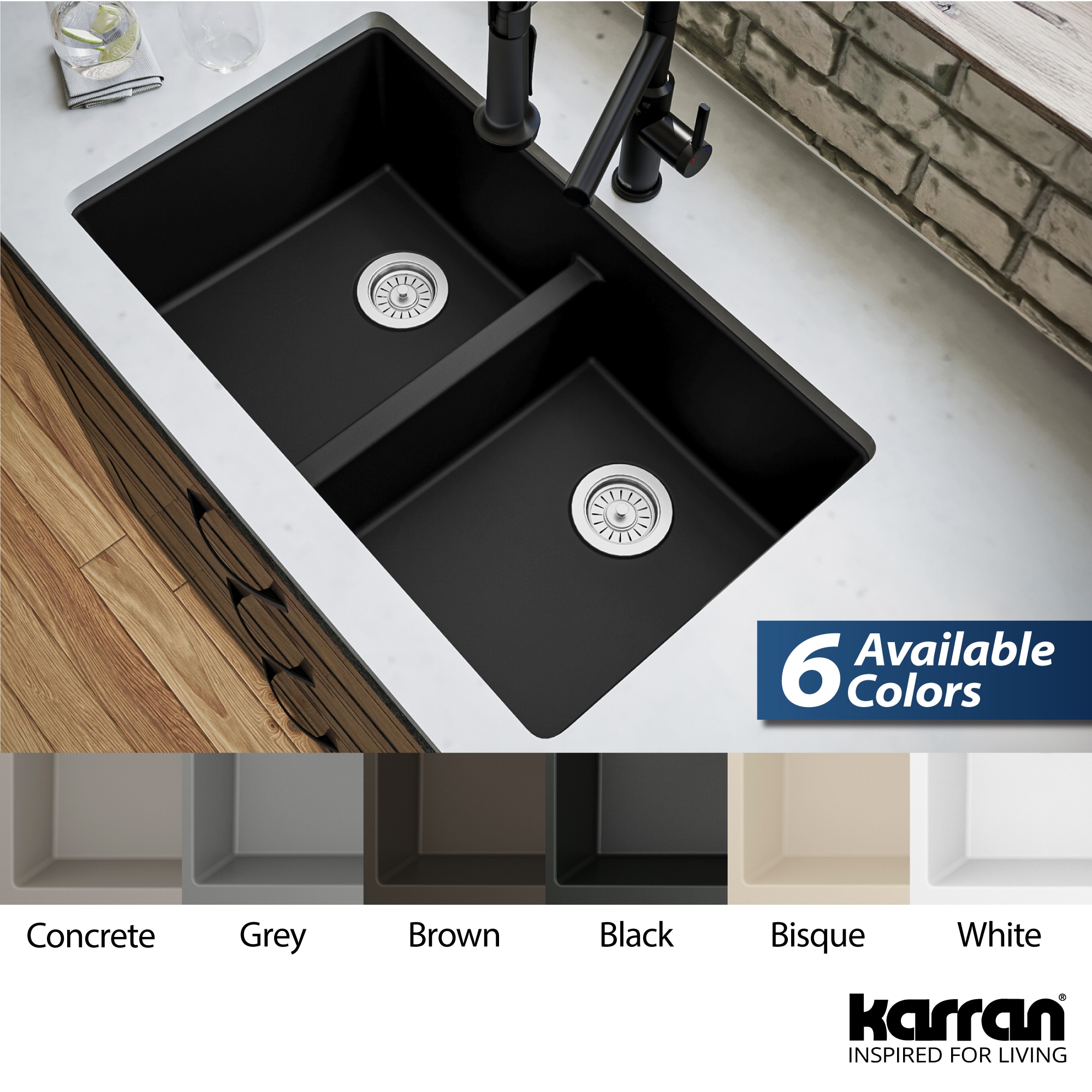 Karran QU-810-BL Kitchen-Sinks - View #9