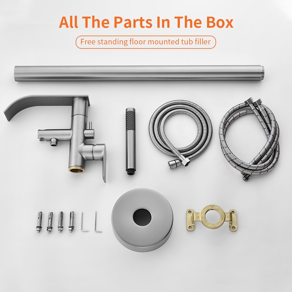 WELLFOR GSM-18009BN Roman-Tub-Faucets - View #11