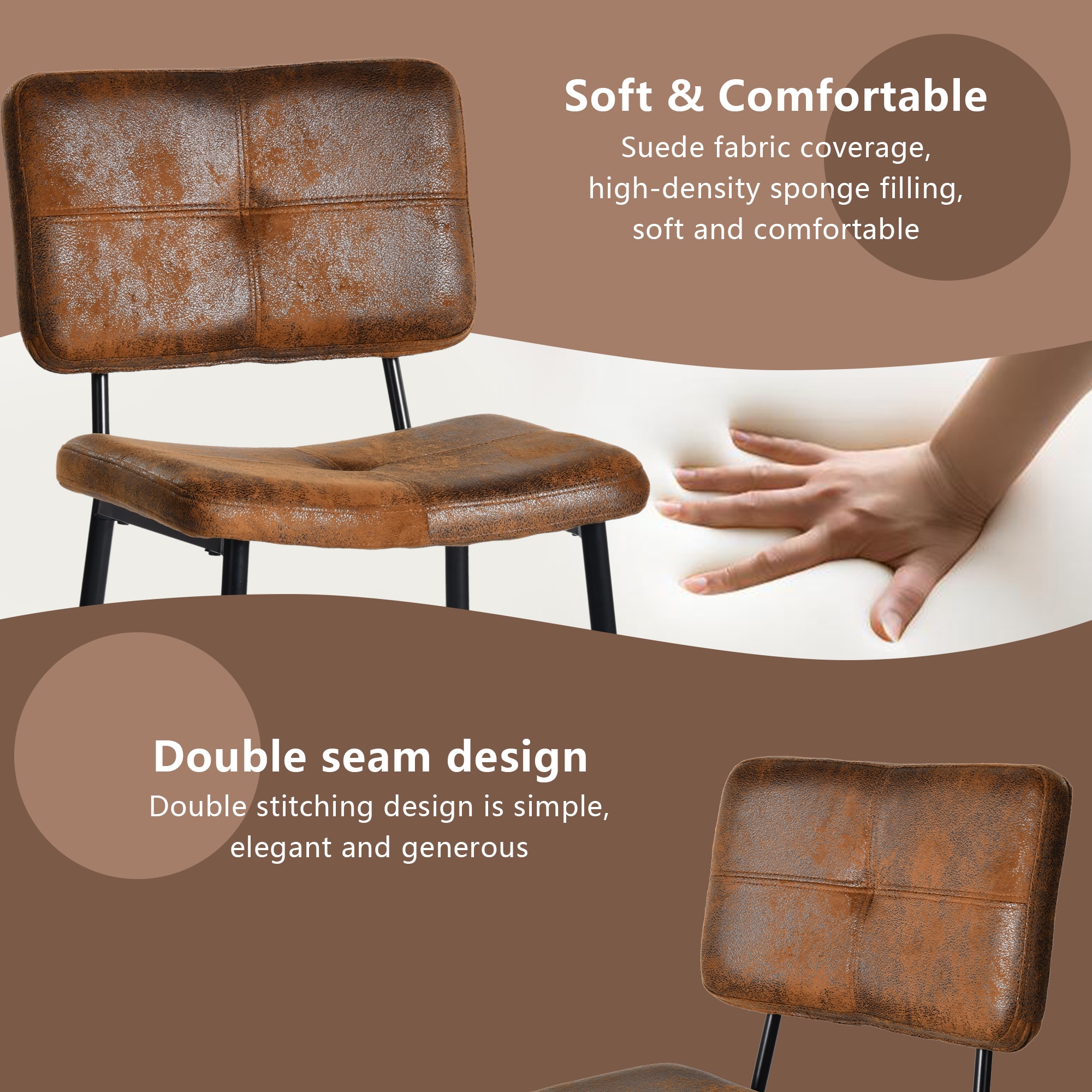 Homy Casa POMONA BAR 2 stools - View #9