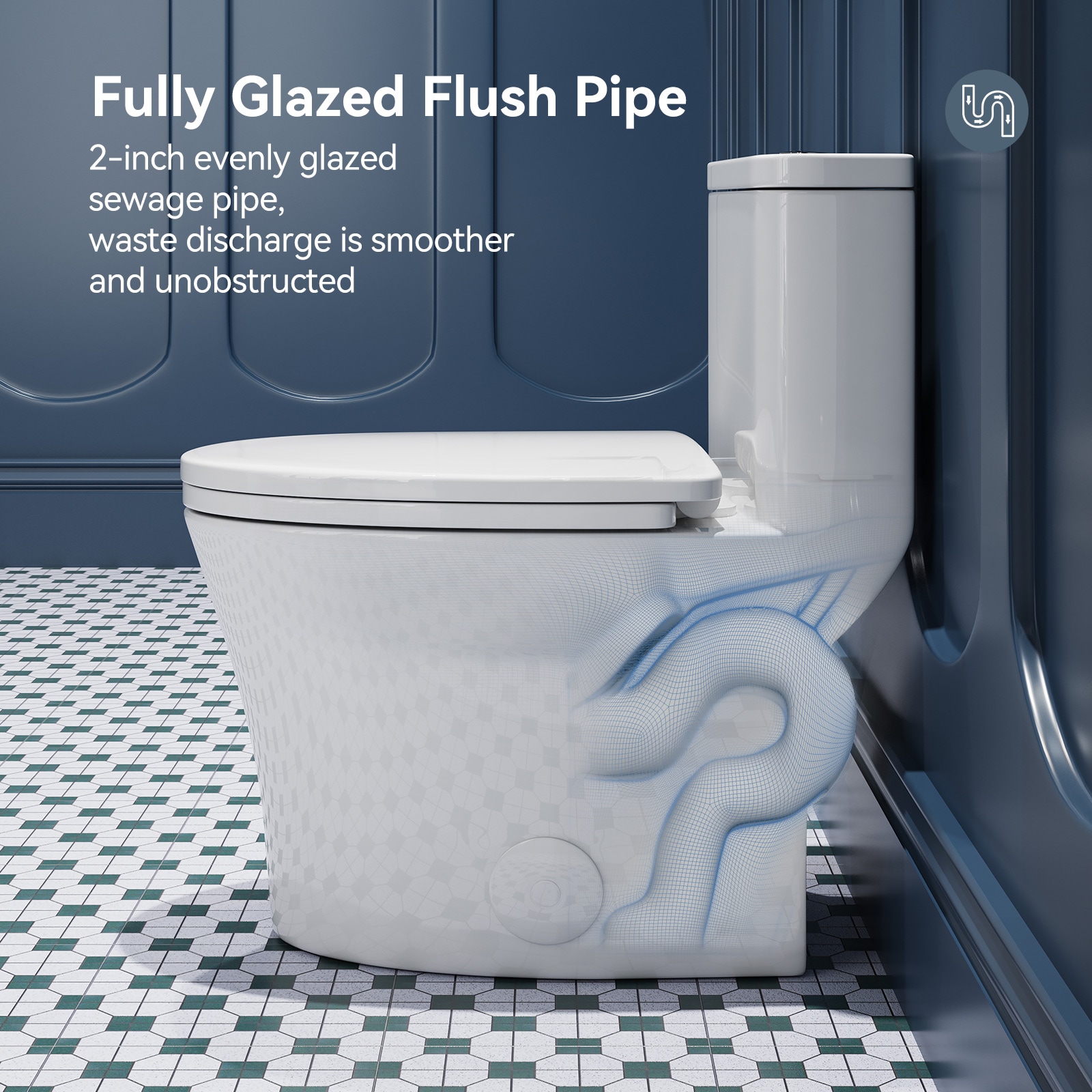 HOROW HR-T0307W toilets - View #4