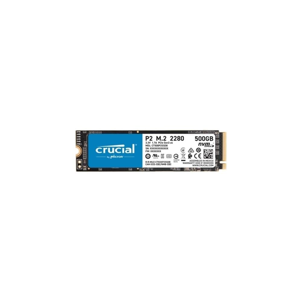Crucial CT500P2SSD8 CRUCIAL P2 500GB 3D NAND NVME PCIE M.2 Solid 