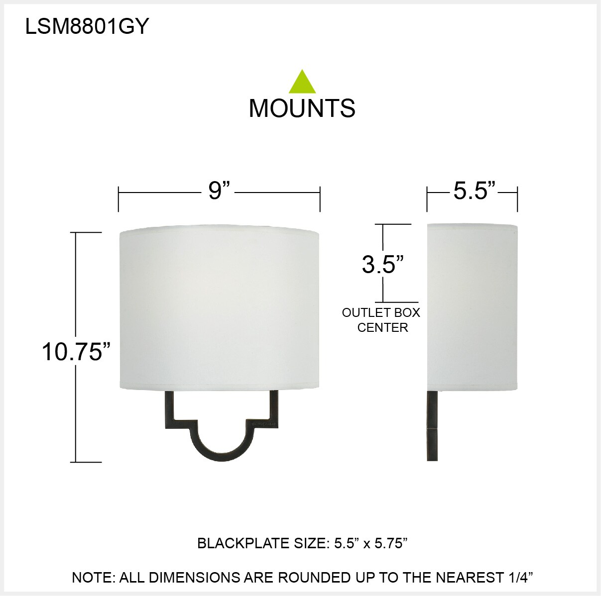 Quoizel LSM8801TM b090000 - View #3