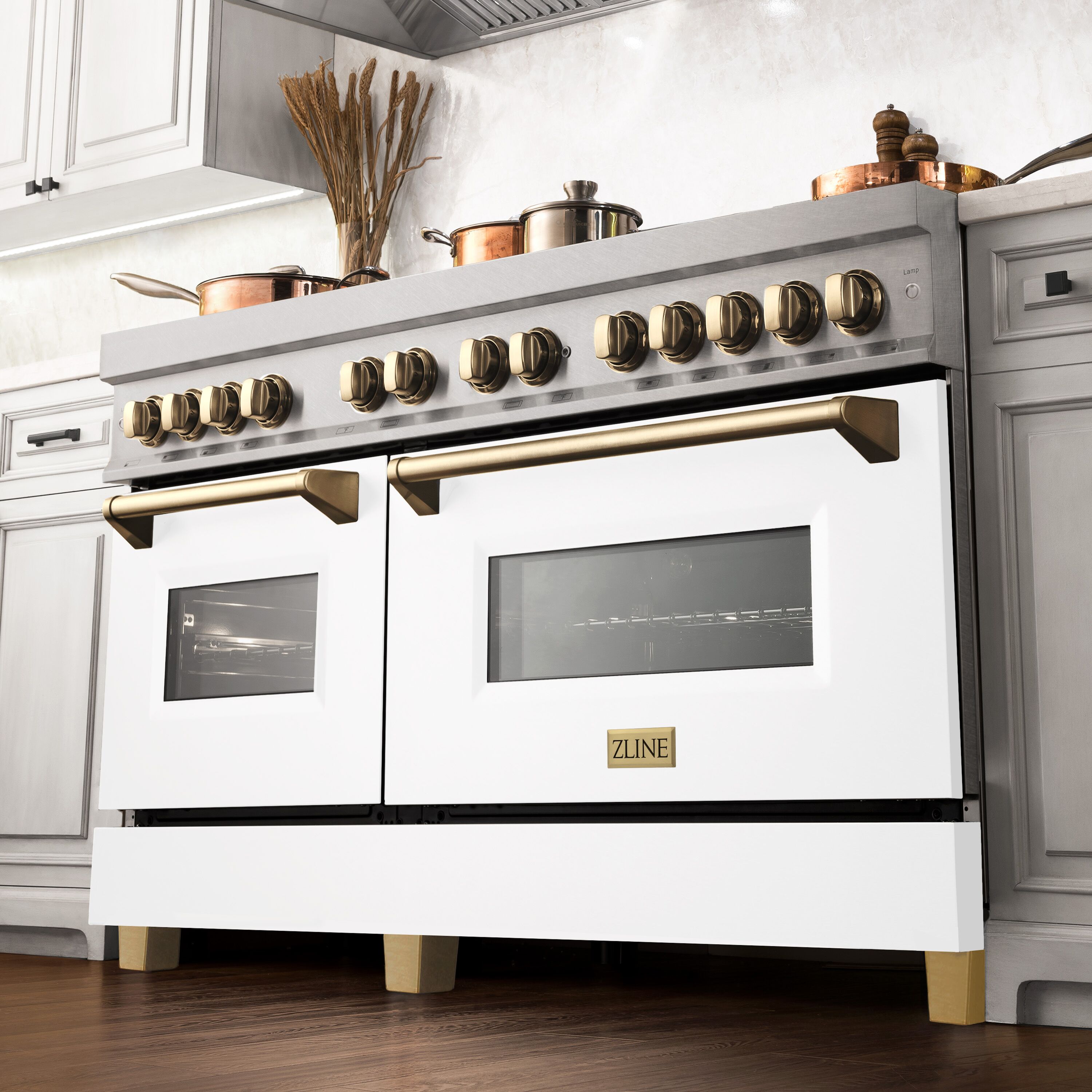 ZLINE KITCHEN & BATH RASZ-WM-60-G Double-Dual-Fuel-Ranges - View #5