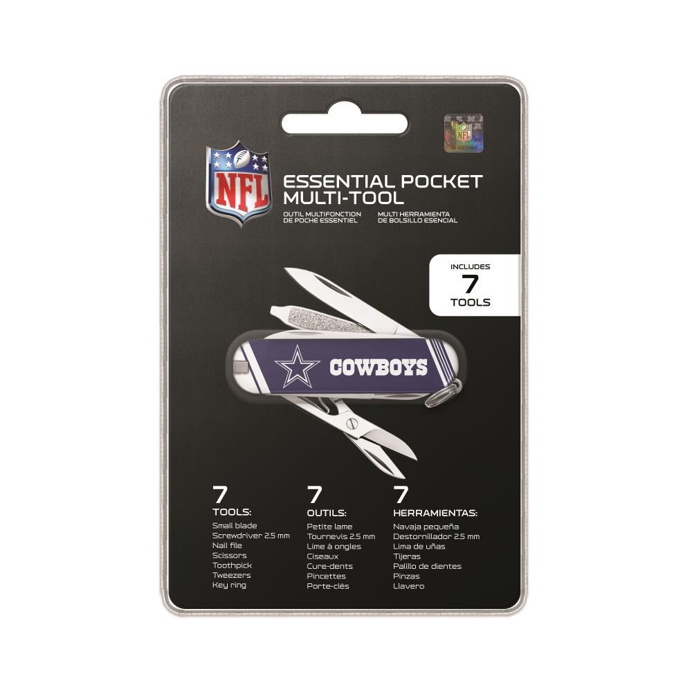 The Sports Vault Dallas Cowboys Blue Bartender Multi-tool in the