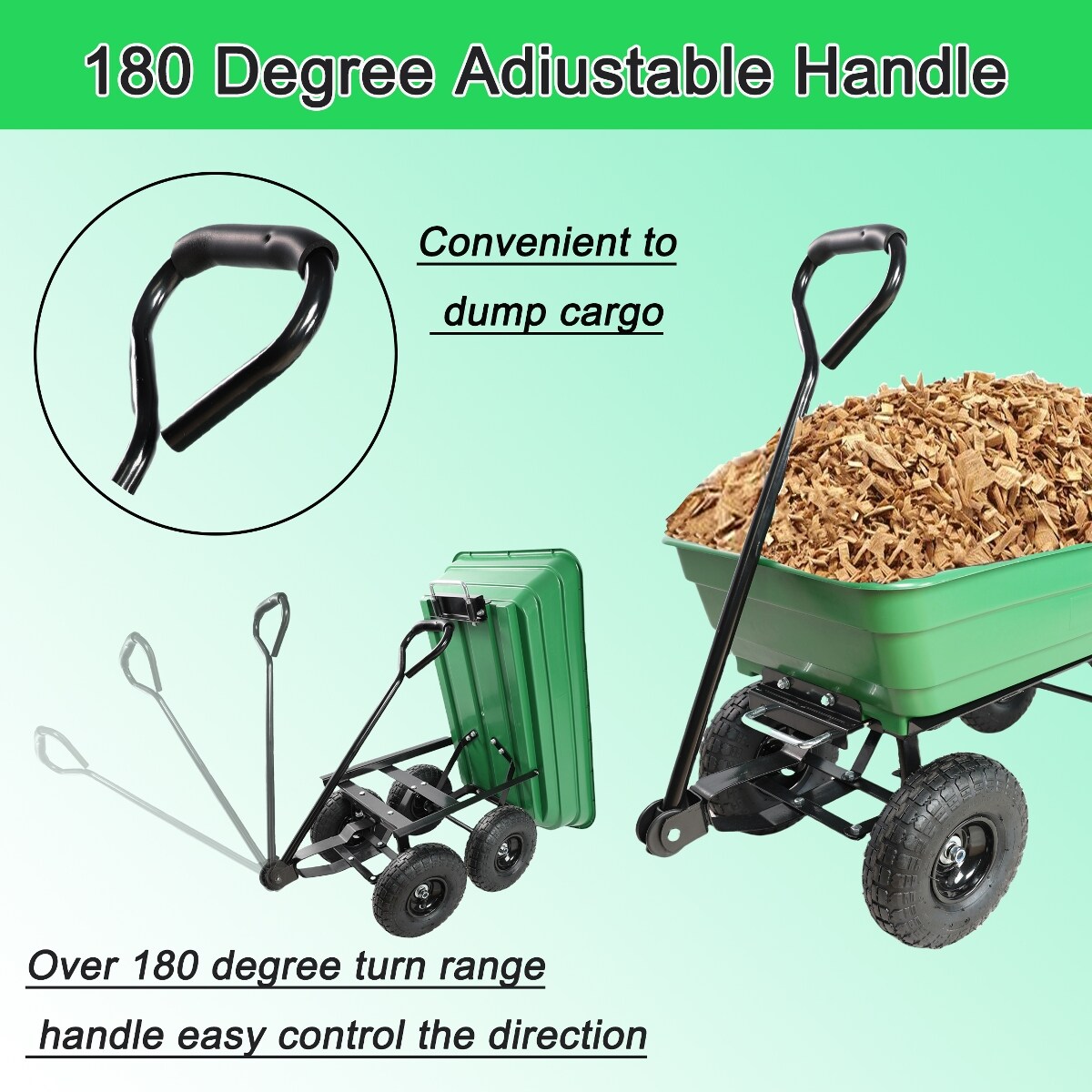 Fresh Spaces LS-W22752500 Yard-Carts - View #7