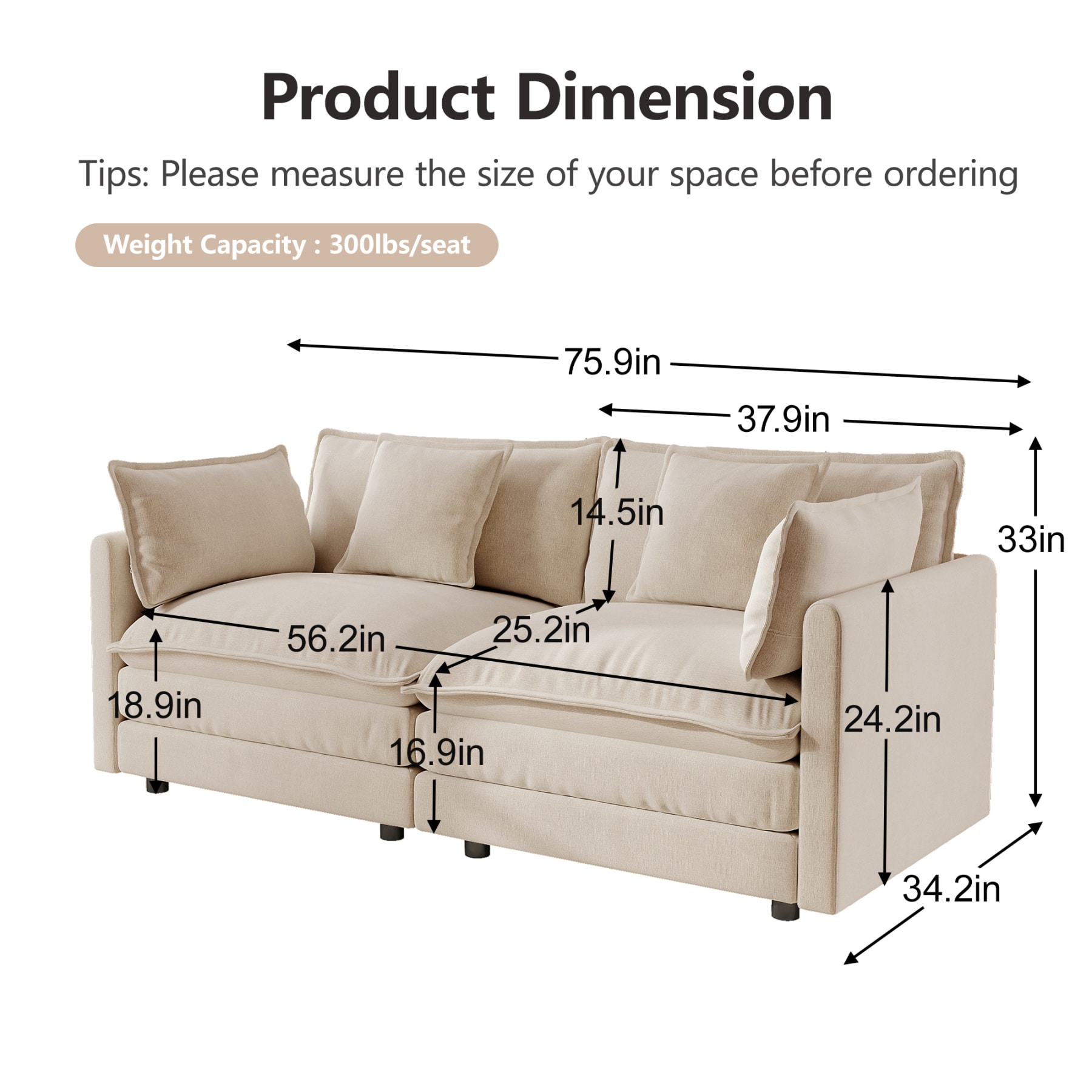 CHITA SOFA621  - View #6