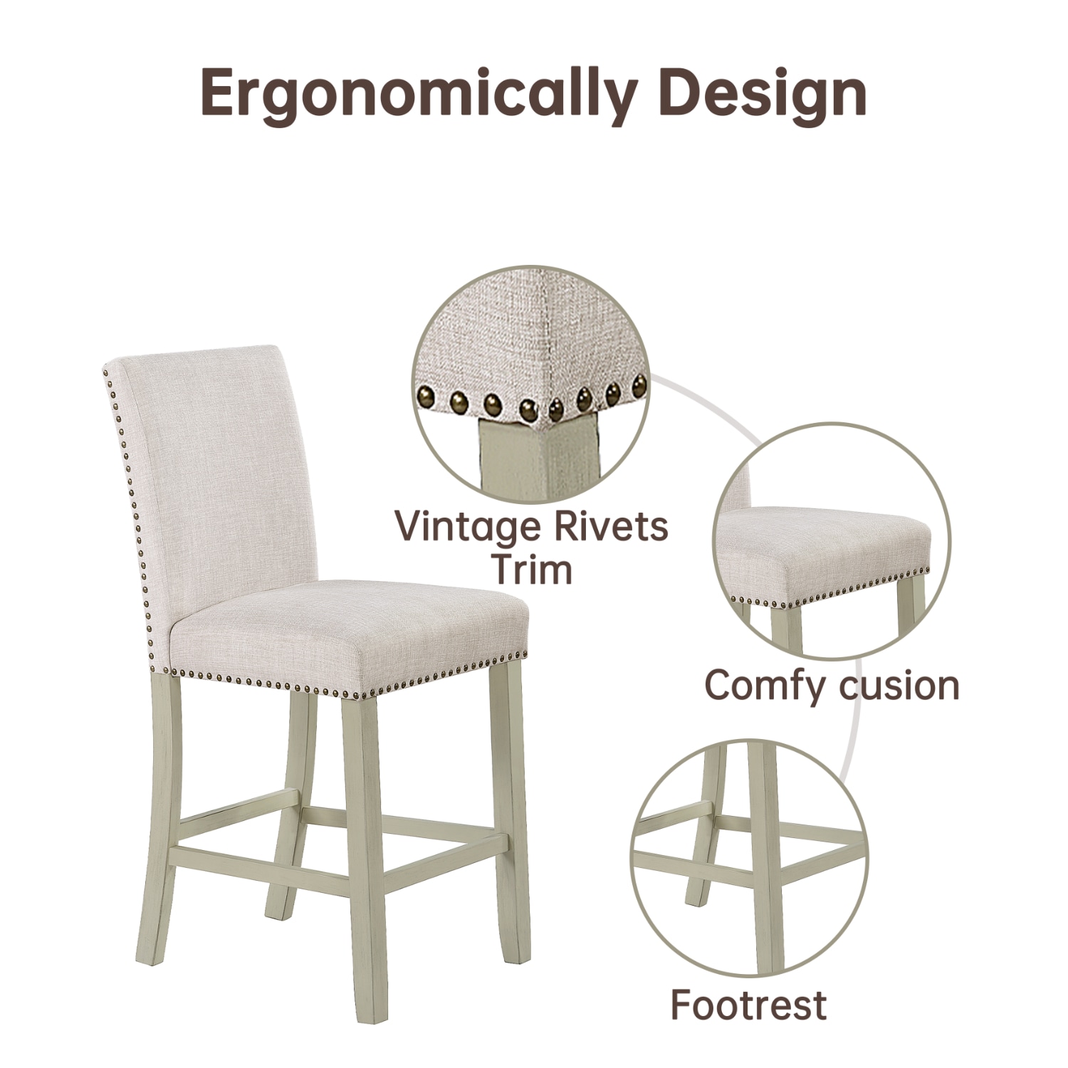FARATI T012-4-BEIGE Dining-Sets - View #4