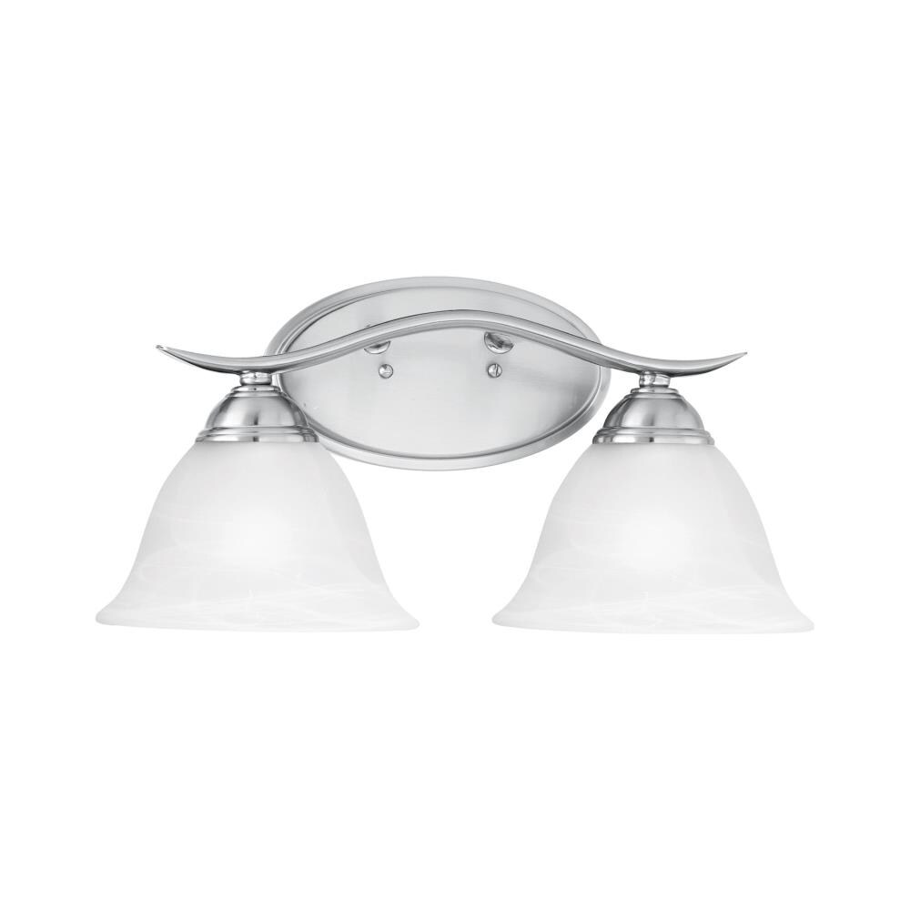 Thomas Lighting SL748278 Prestige 7.5-in 1 -Light Brushed Steel Transitional Vanity light