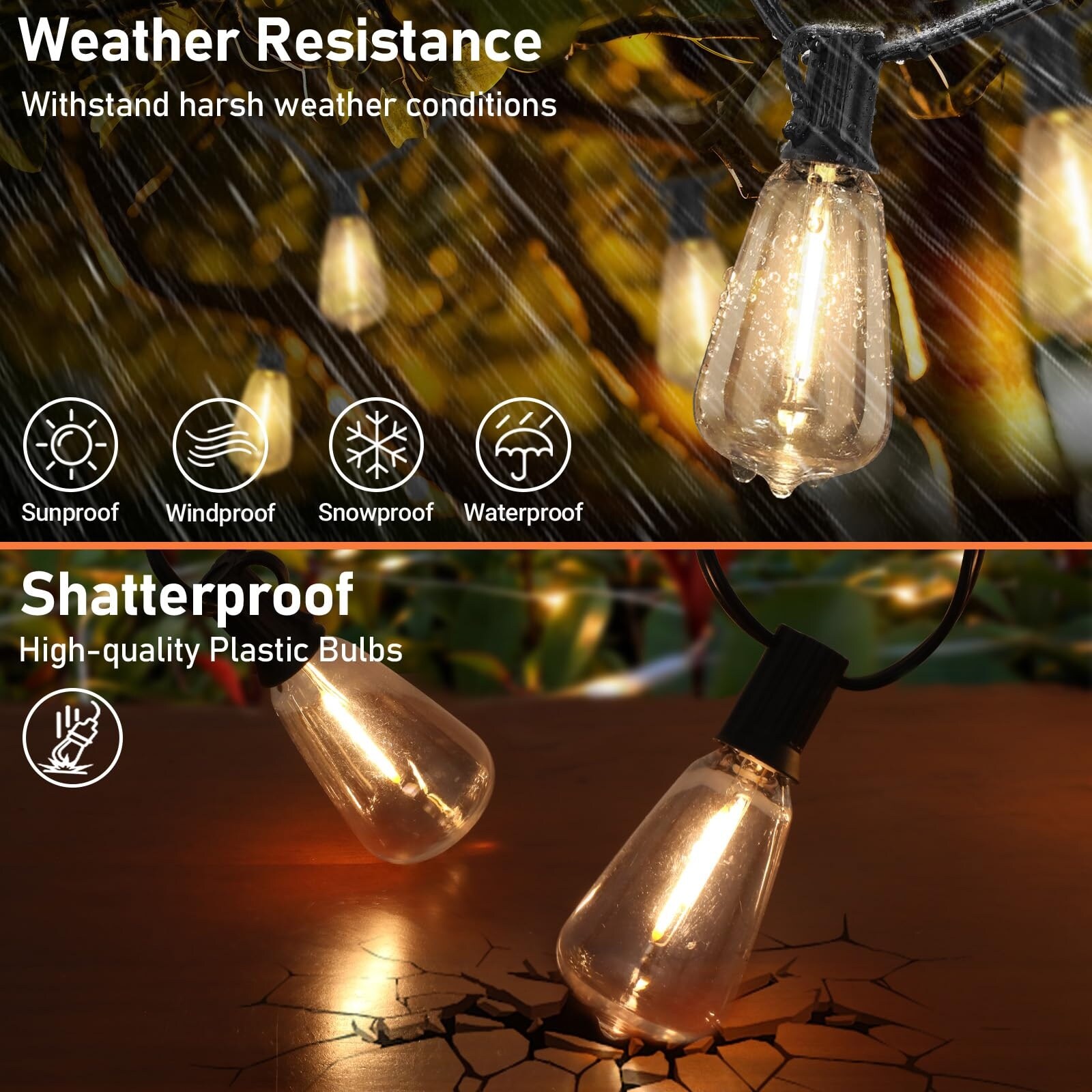 Afoxsos LAF0524F008 Christmas-String-Lights - View #4