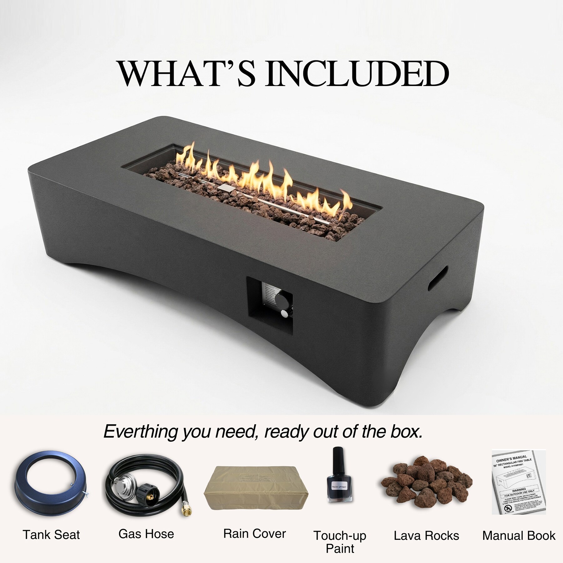 SINOFURN SYA640123DG Outdoor-Gas-Firepits - View #5