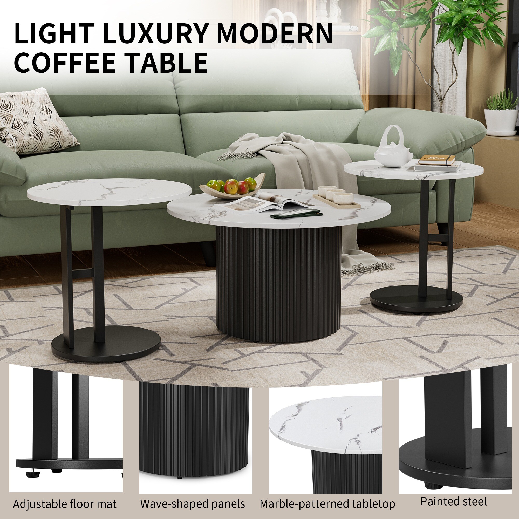 HyperDrop Cart W-W578P505394 Coffee-Tables - View #3