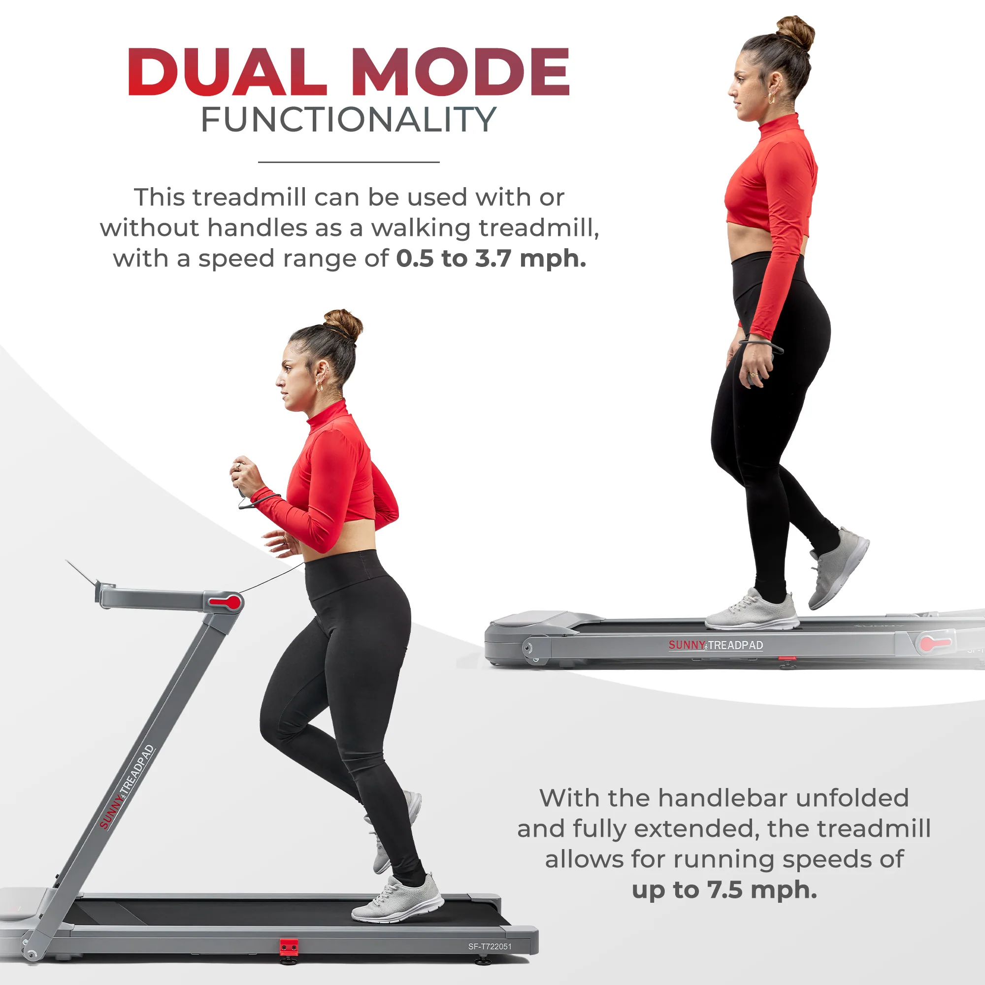 Sunny Health & Fitness SF-T722051 treadmills - View #5