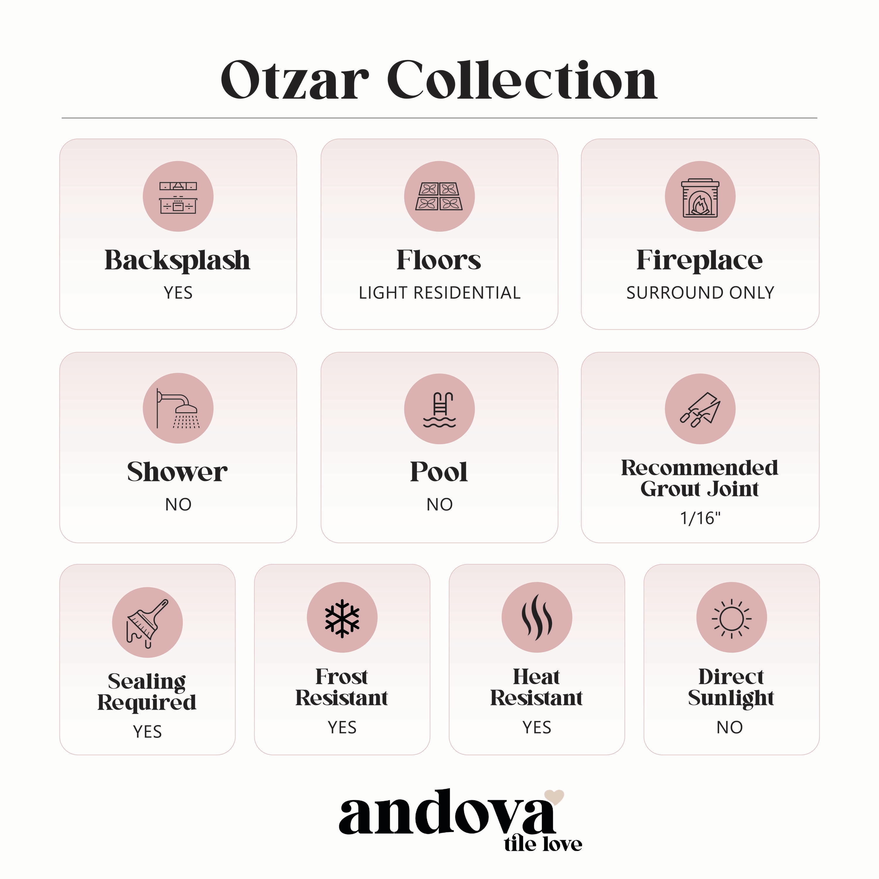 Andova Tiles ANDOTZ997 Ceramic-Tile - View #2