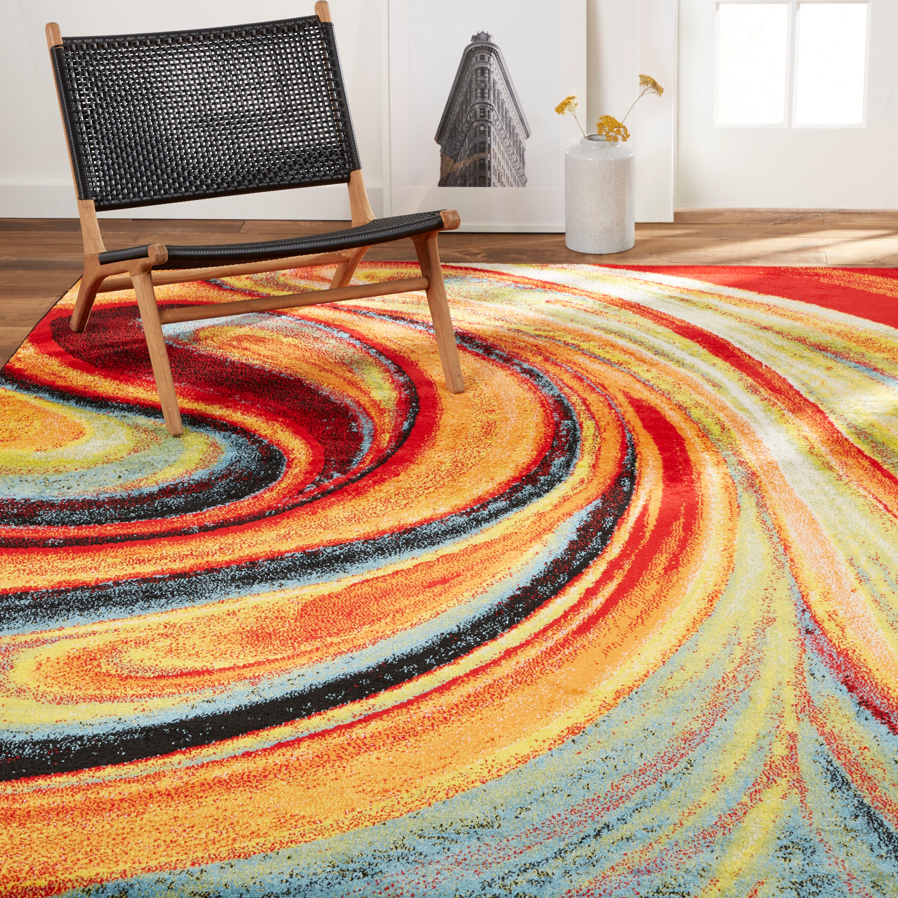  Home Dynamix Tribeca Slade Modern Area Rug, Abstract