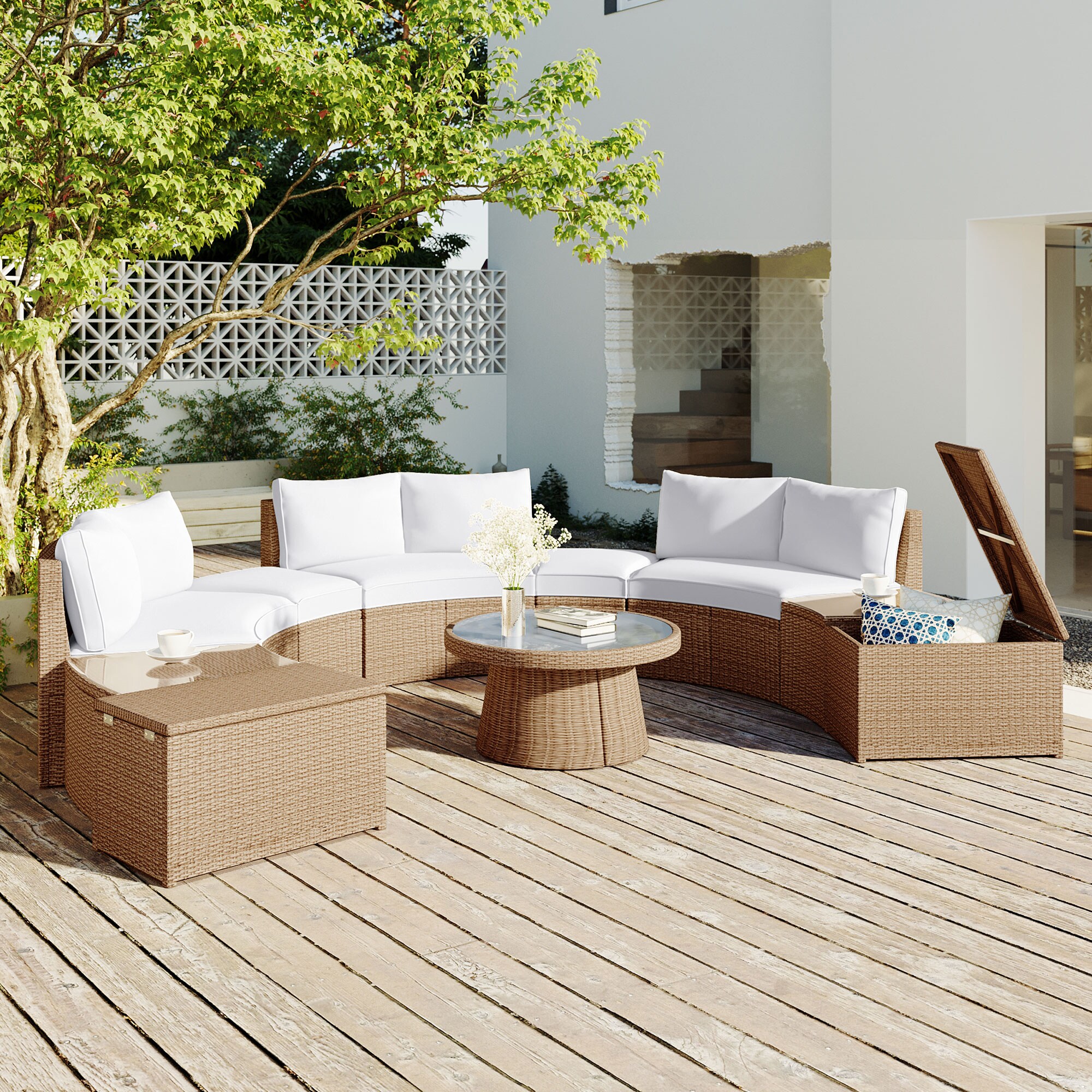 SINOFURN SYA020352BG Patio-Conversation-Sets - View #17