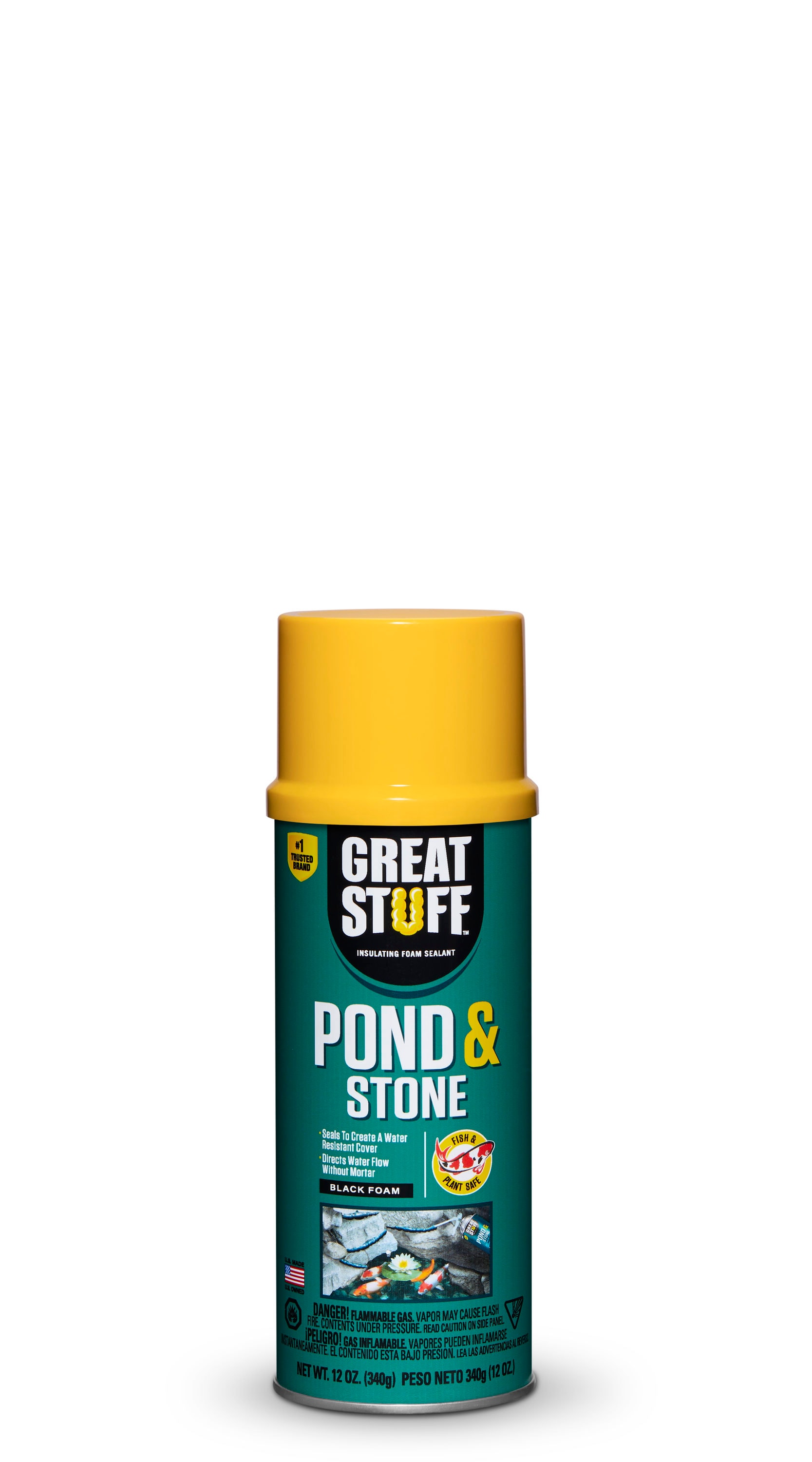 GREAT STUFF Pond and Stone 12 oz Straw Indoor/Outdoor Spray Foam Insulation  at