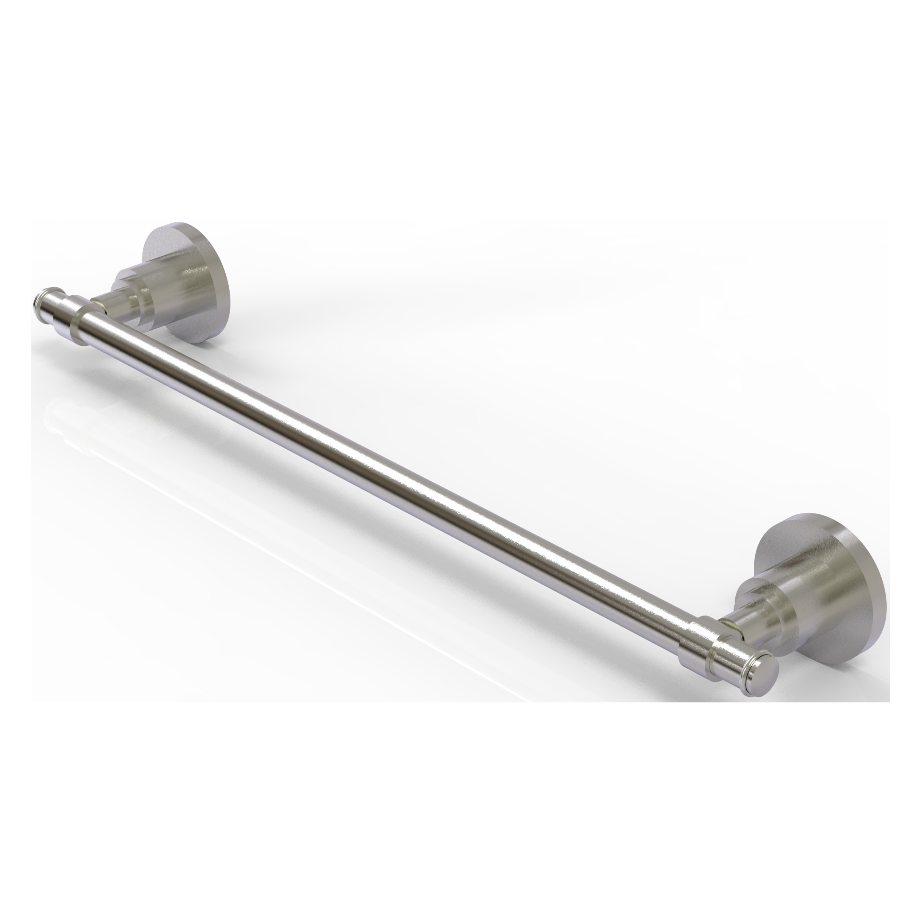 Allied Brass WS-41/36-SN Washington Square 36-in Satin Nickel Wall mount Single Towel Bar