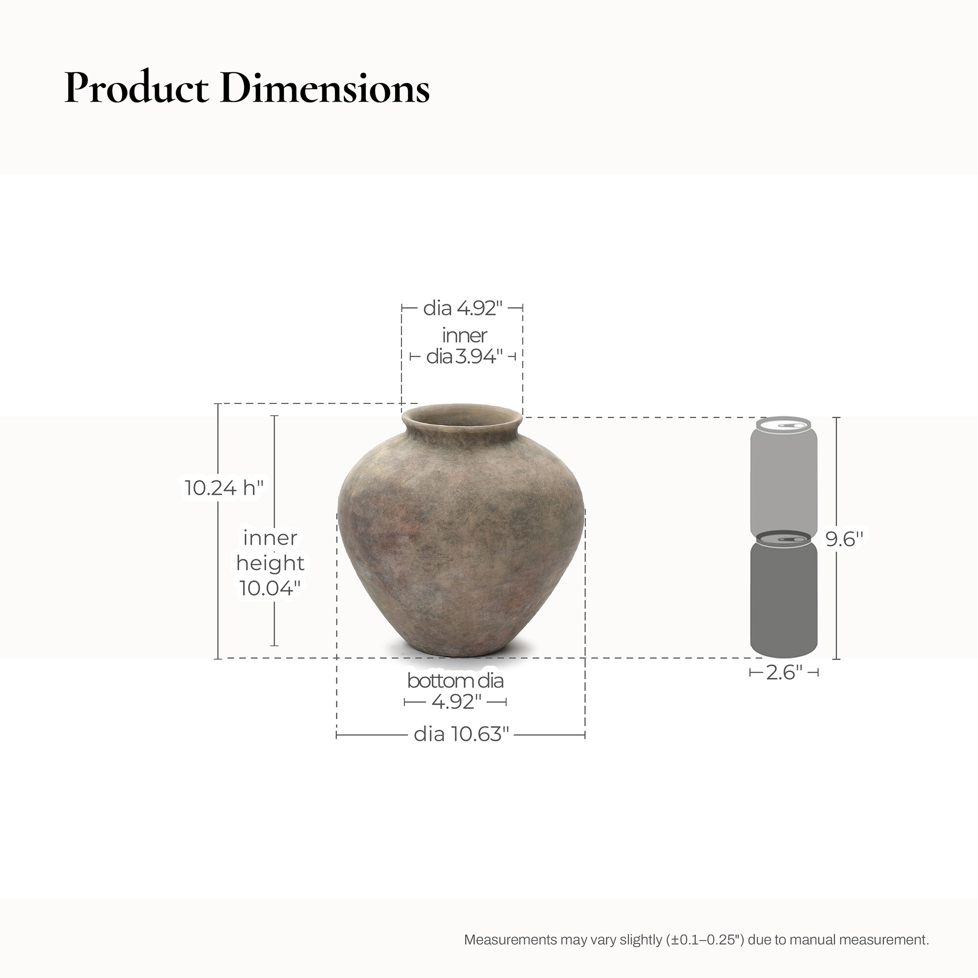 LuxenHome WHD2592-S Decorative-Accessories - View #3