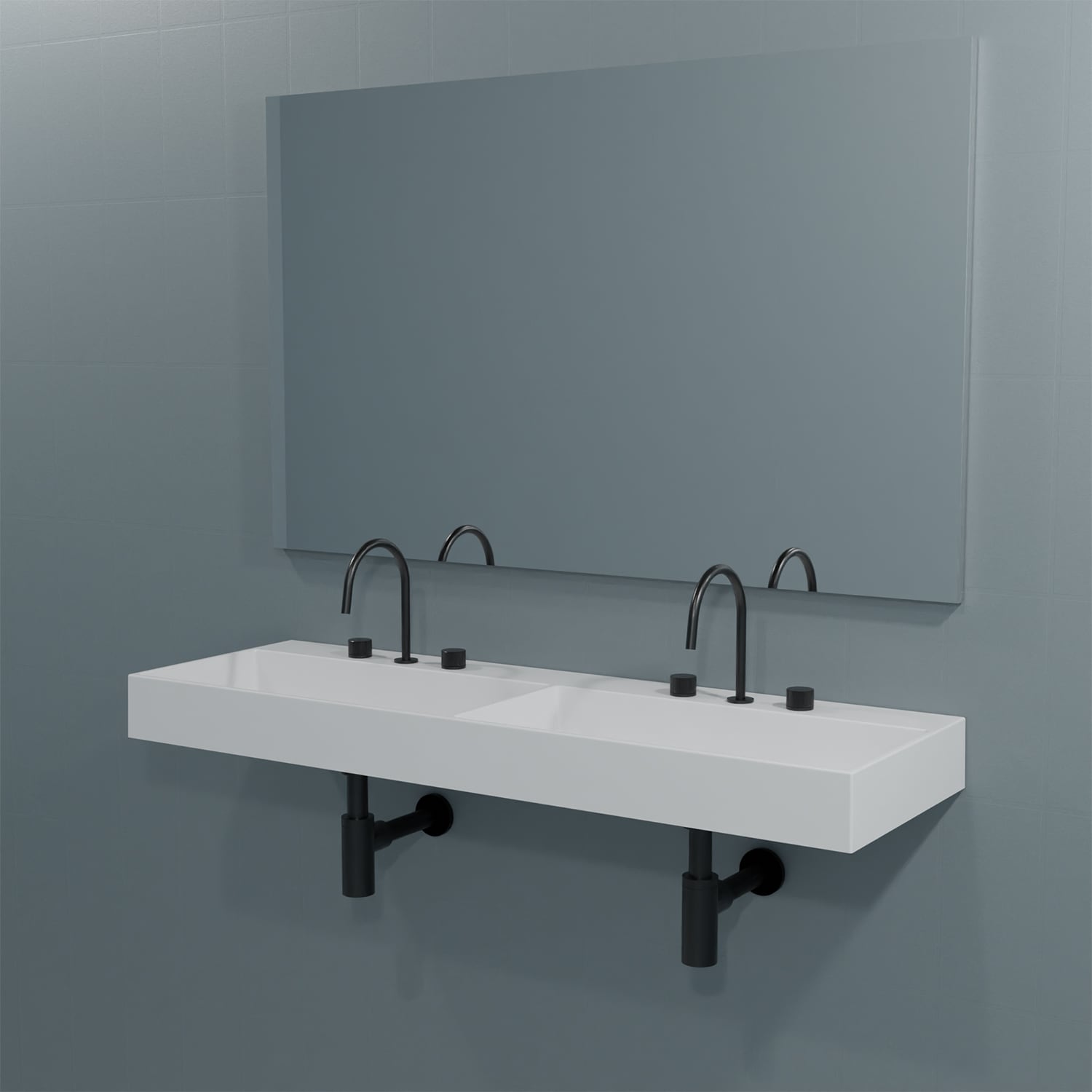 WS Bath Collections UNLIMITED 140.03 Bath-Sink - View #4