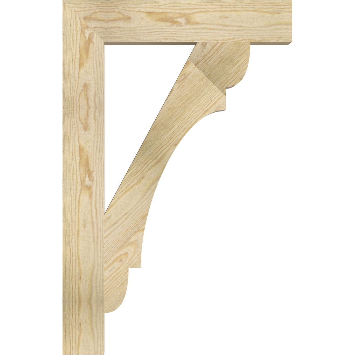 Ekena Millwork BKT04X22X34OLY05RDF Exterior-Brackets-Braces - View #3