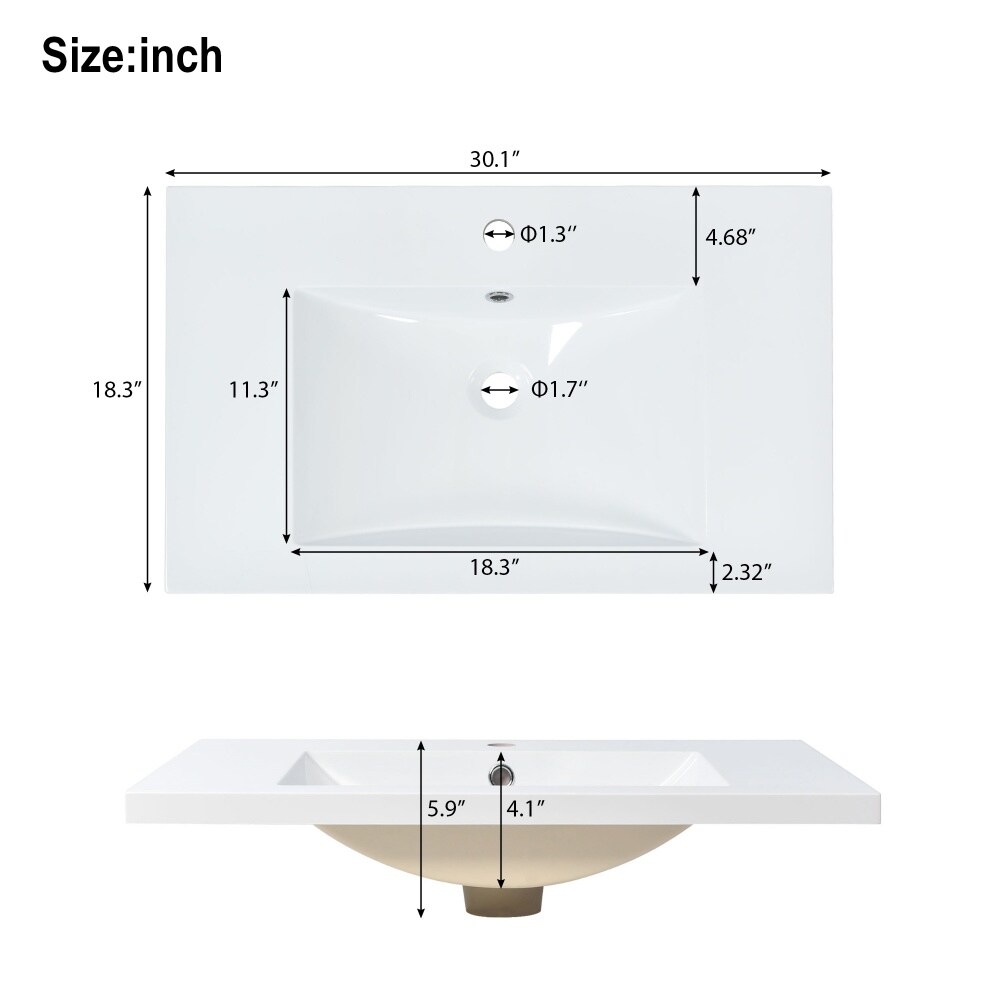 Homy Casa YU0047 Bath-Vanity-Combo - View #10