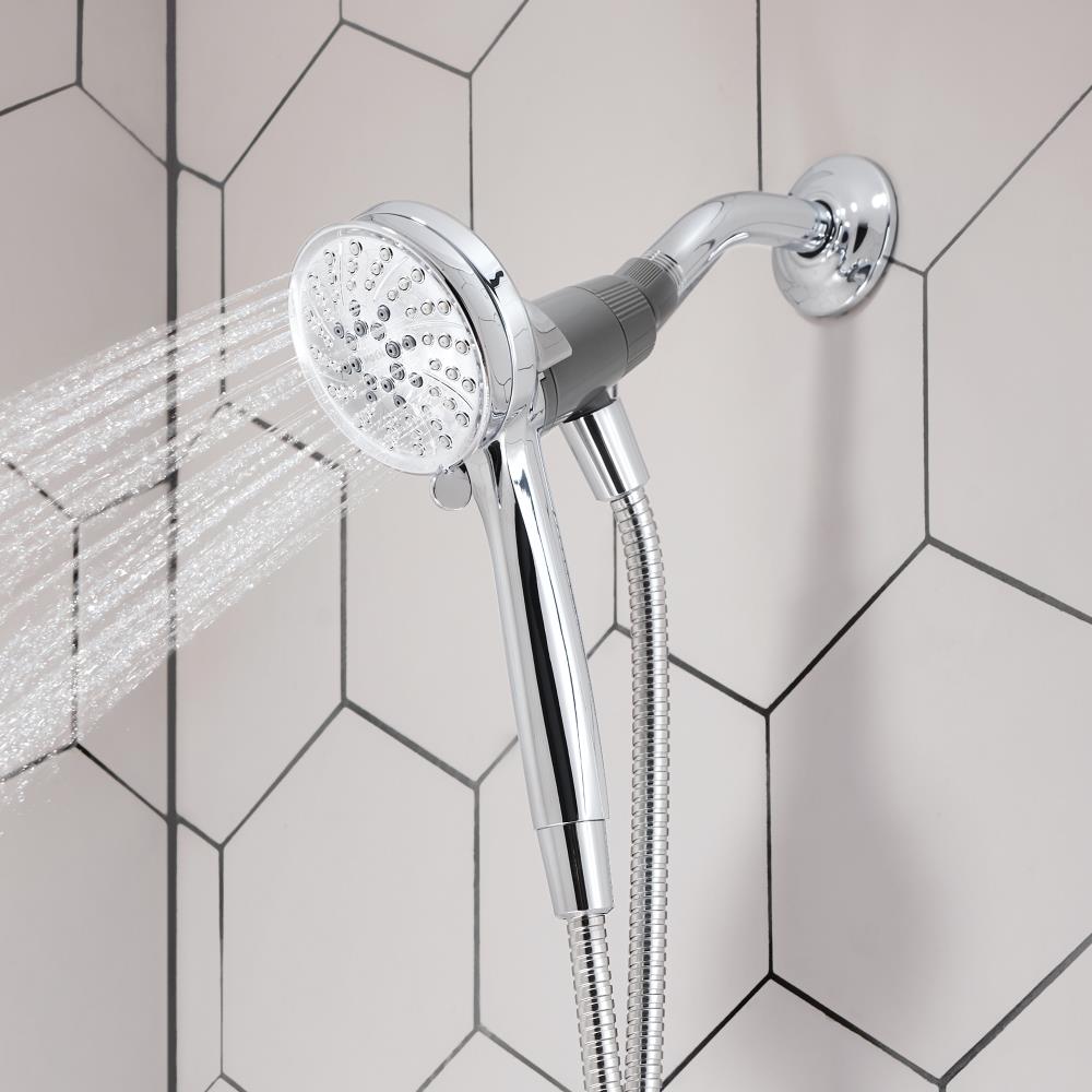 Moen Attract 6-Spray 1.75 GPM Hand Shower and Showerhead Combo Kit in Chrome 