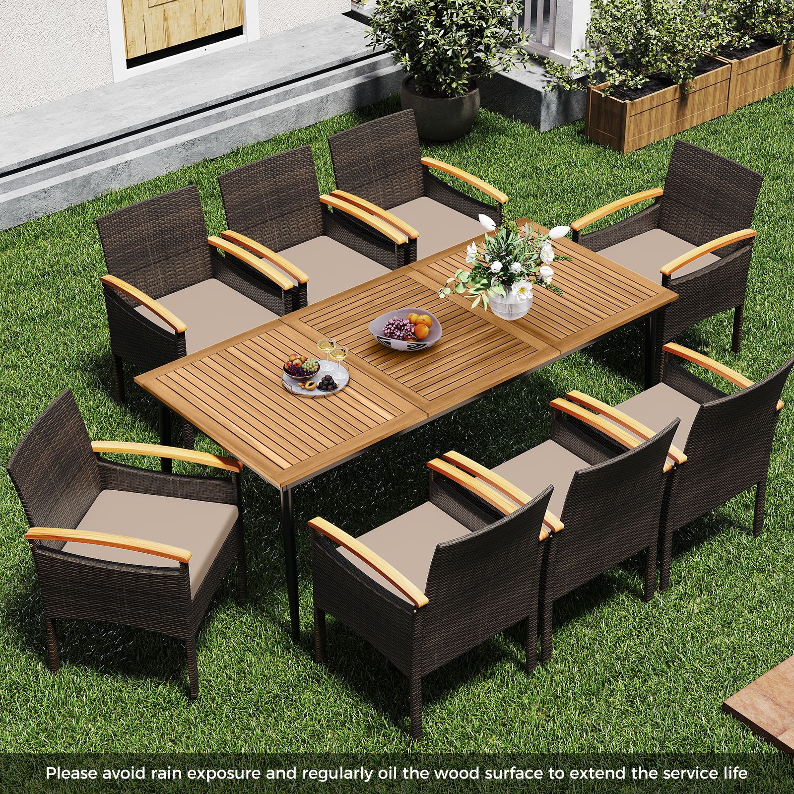 Slickblue D-CO-1038 Patio-Dining-Sets - View #2