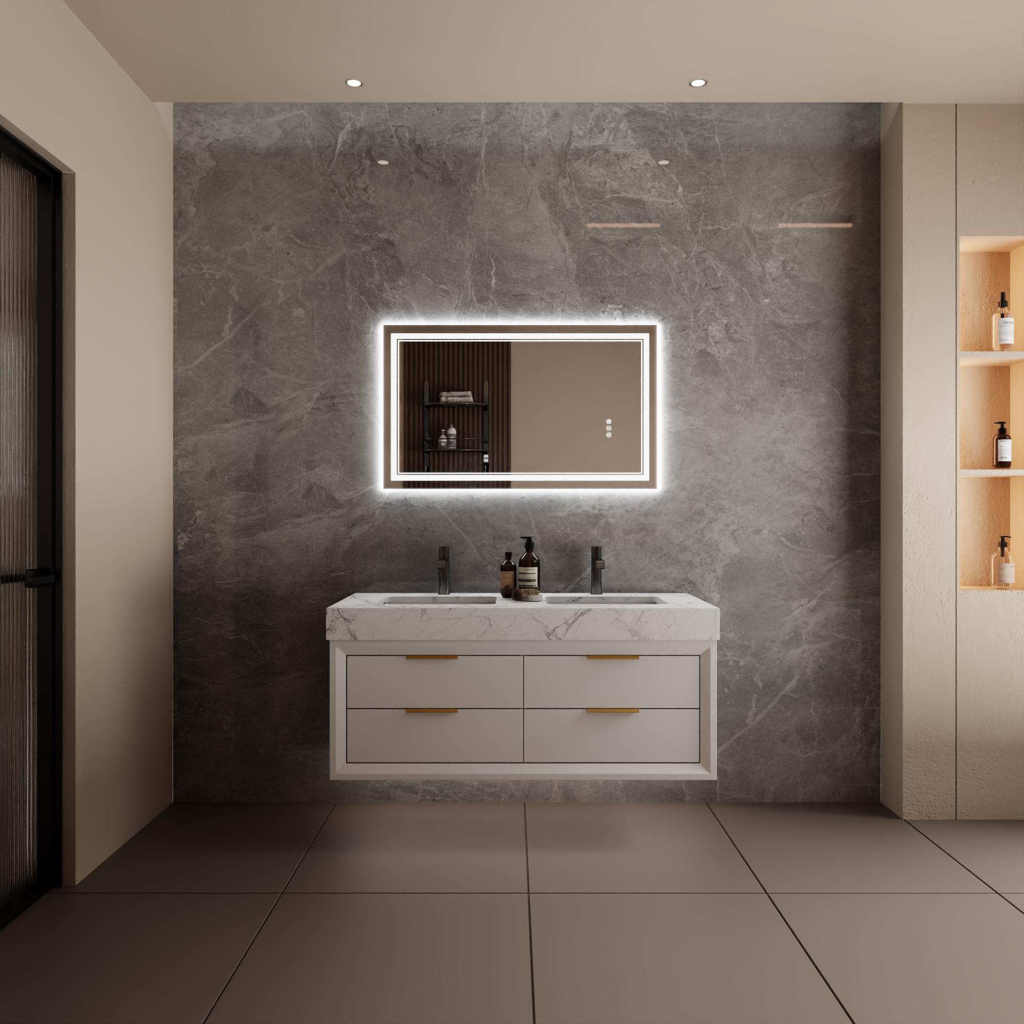 Bayfeve BFXB-2S2440-MIR Framed-Bath-Mirrors - View #15