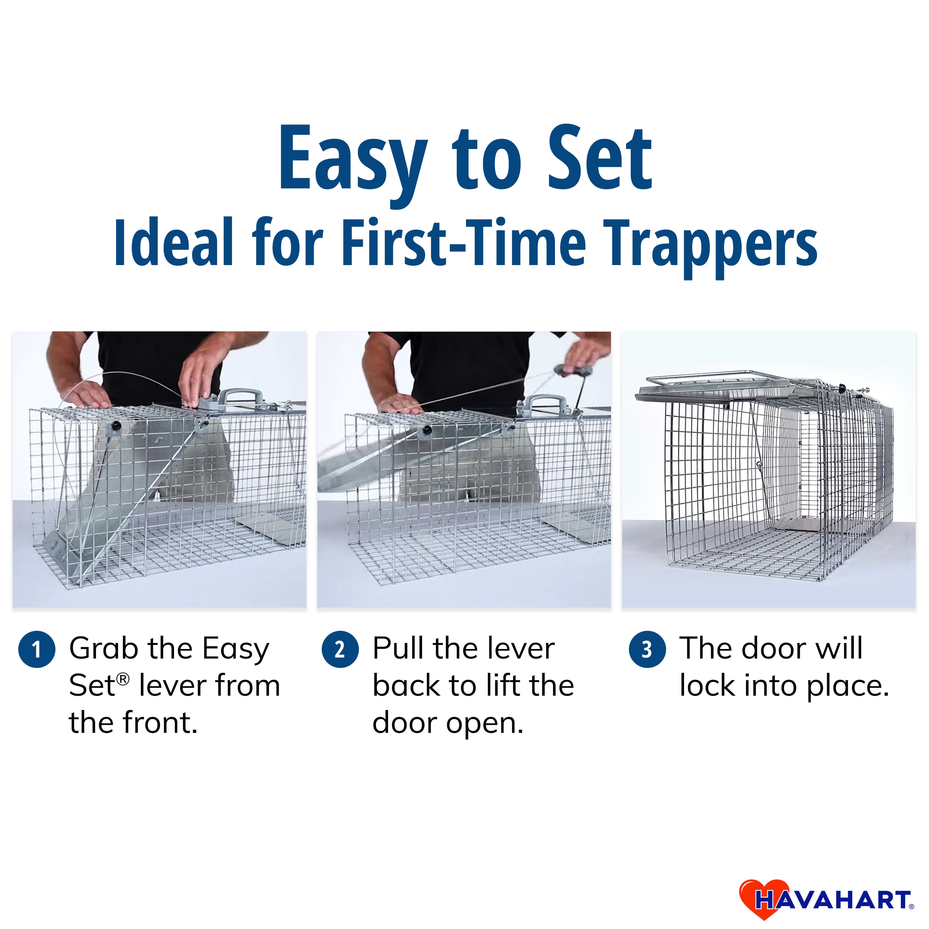 Havahart Medium Easy Set Cage Trap