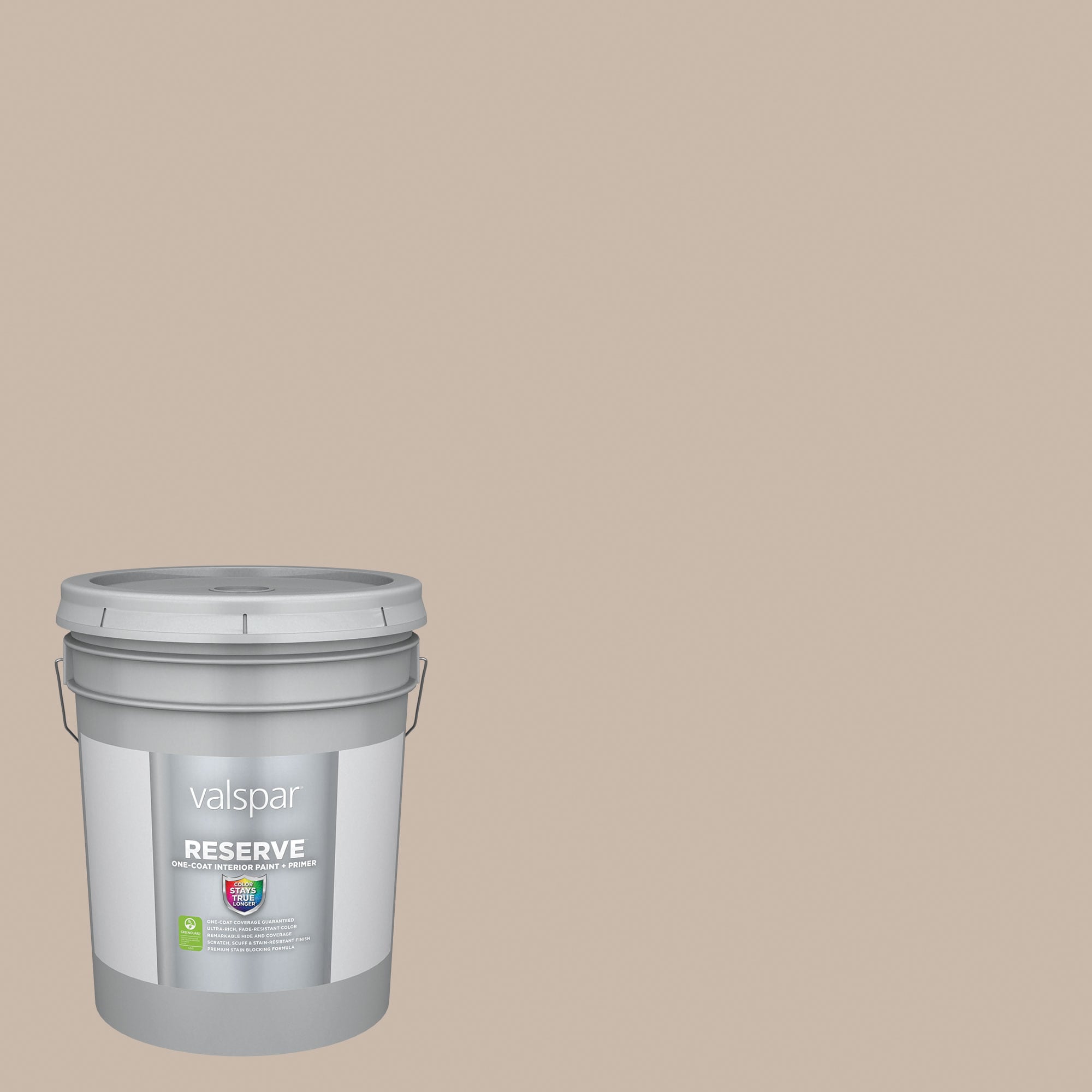 Valspar 2005-10B-2916584 Reserve Flat Dust Bunny 2005-10B Latex Interior Paint Paint + Primer ( 5-gallon )