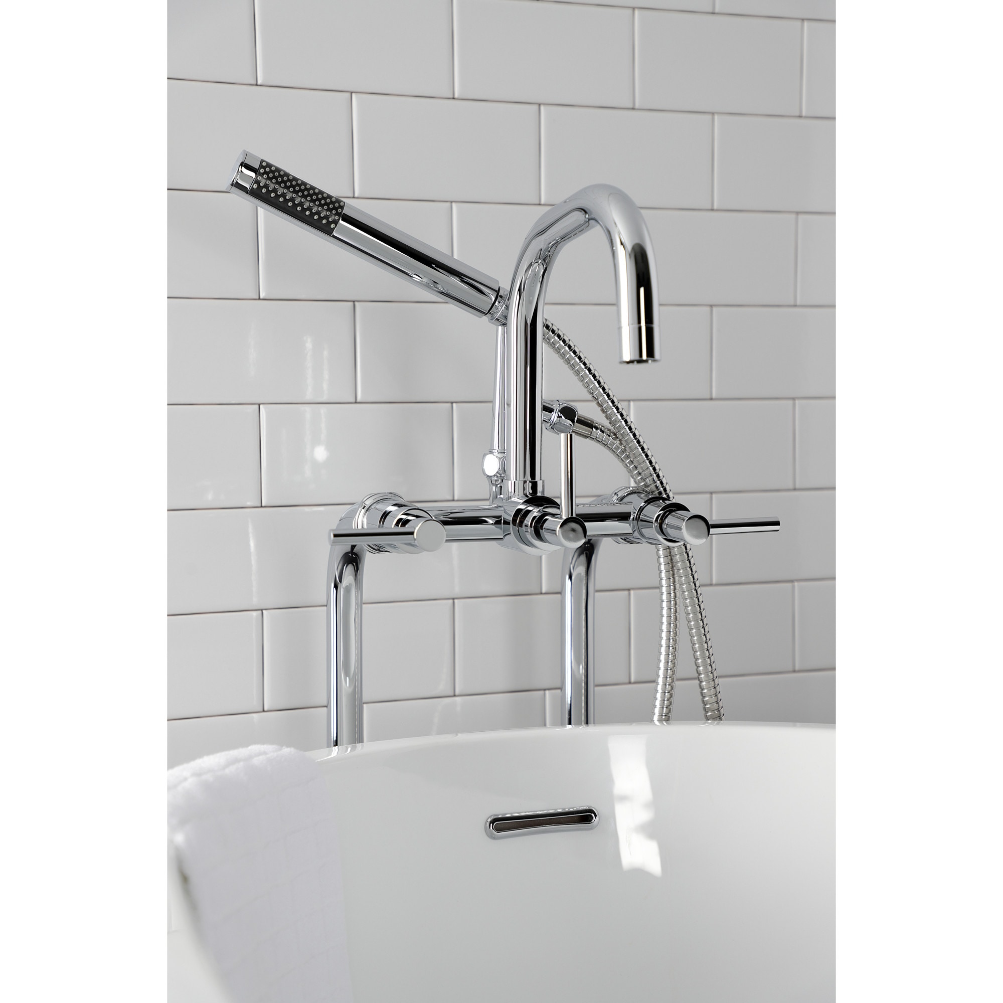 Kingston Brass WLCCK8401DL Roman-Tub-Faucets - View #5