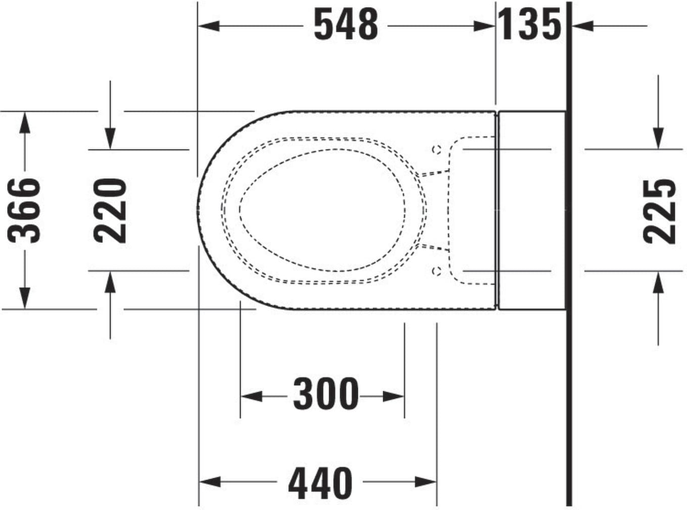 SensoWash Starck High-Efficiency Elongated Bidet Toilet with Dual Flush