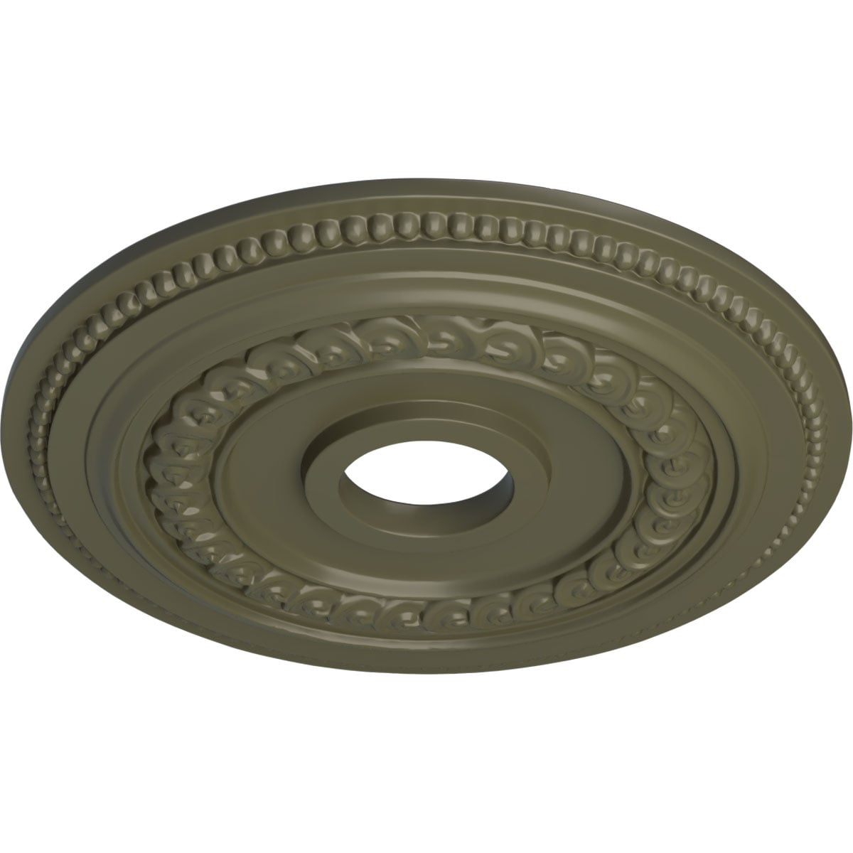 Ekena Millwork CM18OL1PTF Ceiling-Medallions - View #2