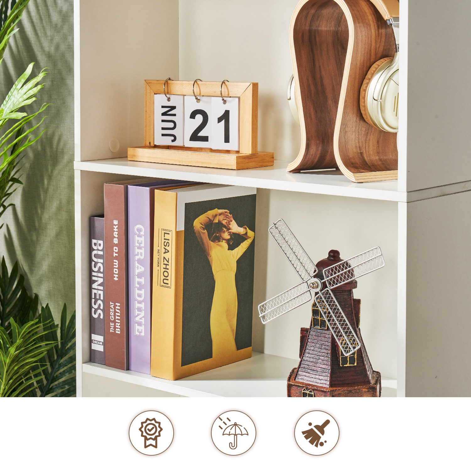 AOXUN H14028WH bookcases - View #5