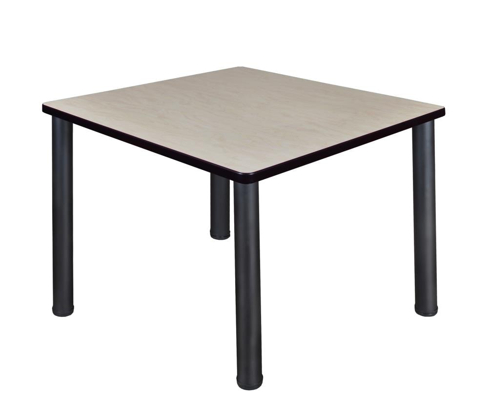Regency TB4242PLBPBK Breakroom Off-white 4-Person Training Table (42-in W x 29-in H)