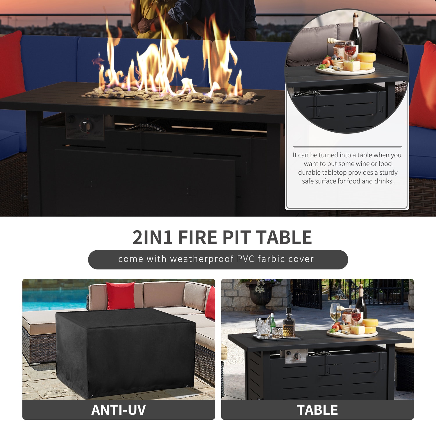 Bapipro BP3508U20 Patio-Conversation-Sets - View #5