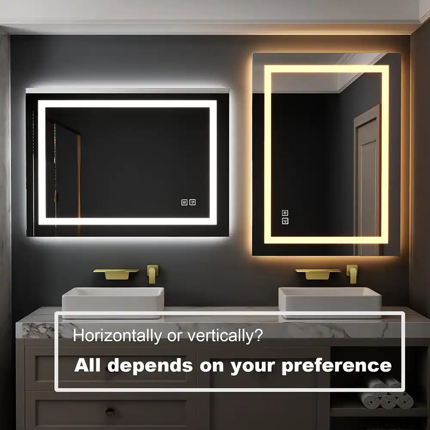 waterpar TKLO-19035 Framed-Bath-Mirrors - View #12