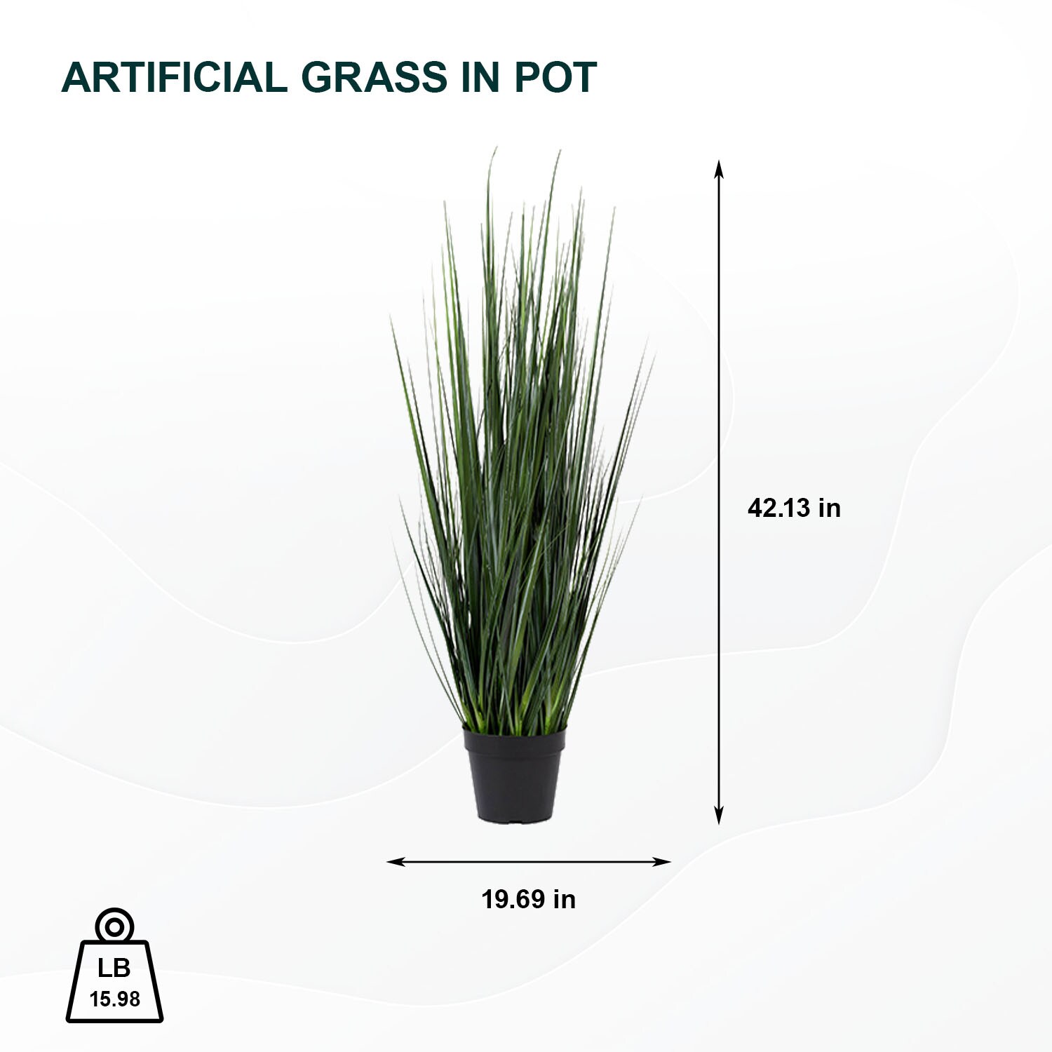 Pottery Pots F1004-107-91 Artificial-Plants-Trees - View #5